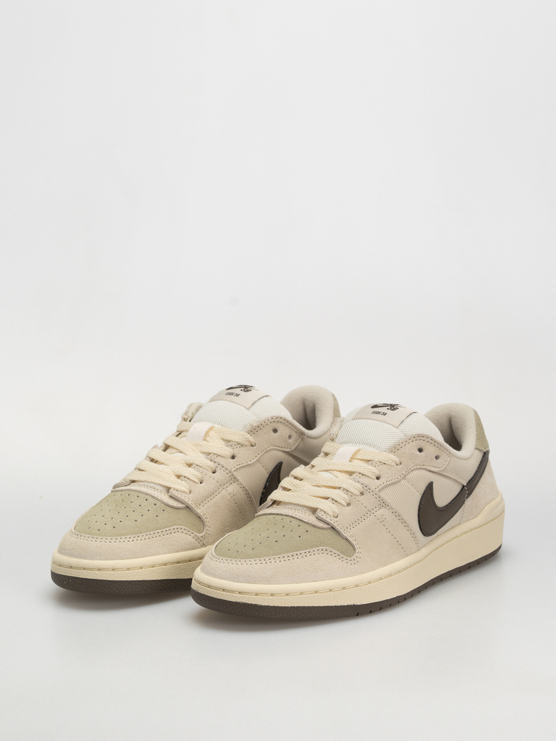 Buty Nike SB Code 58 (pale ivory/dark hazel lt khaki muslin)