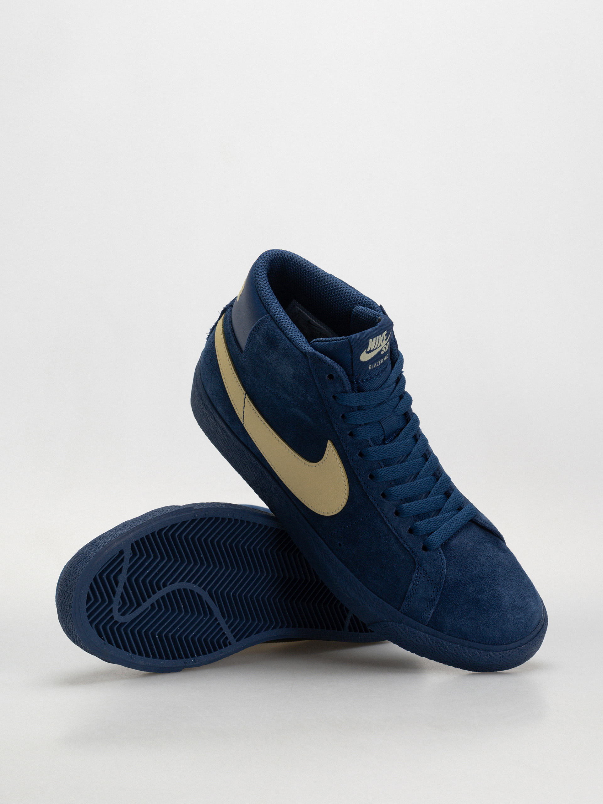 Buty Nike SB Zoom Blazer Mid (coastal blue/pale yellow coastal blue)