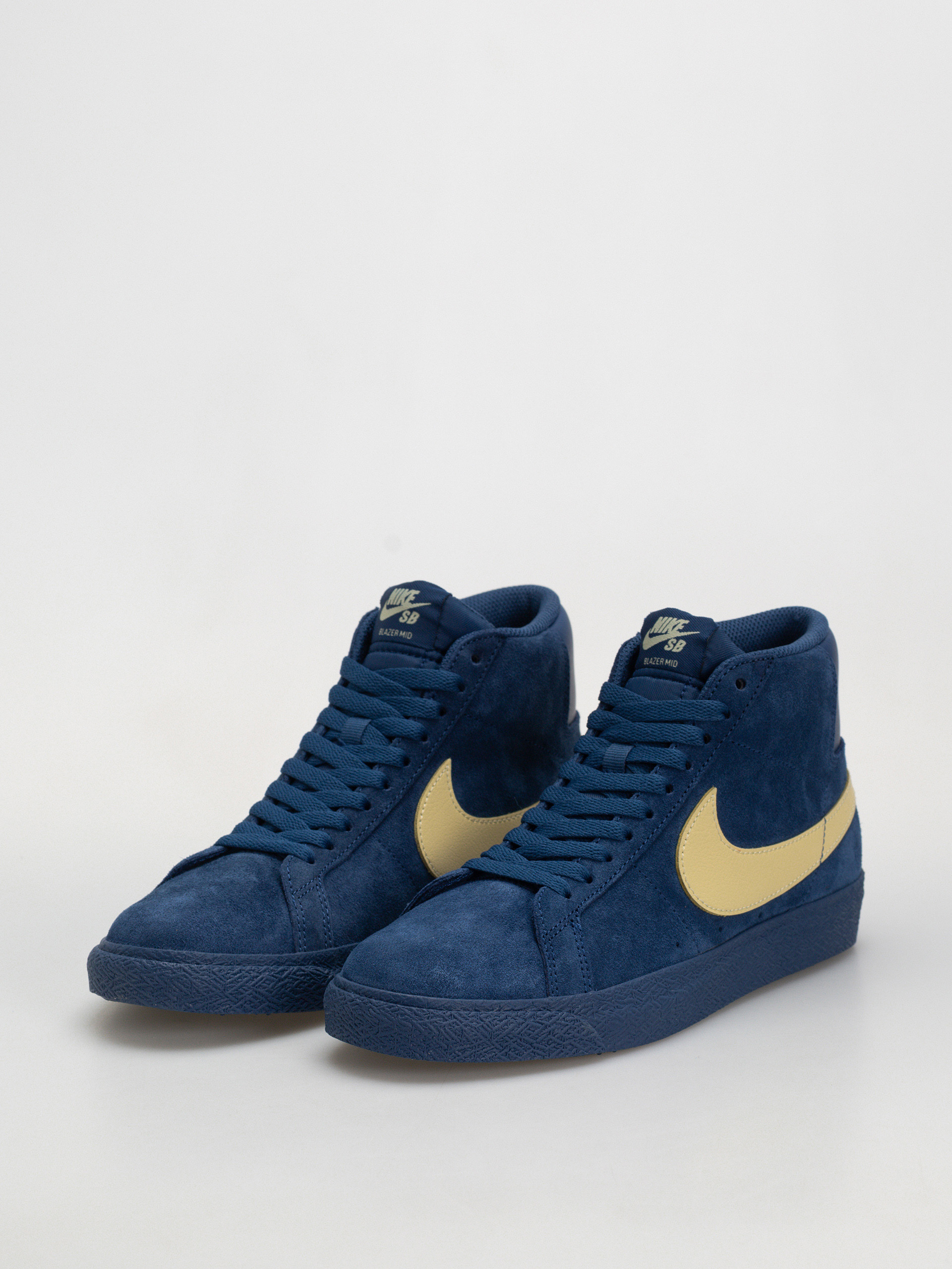 Buty Nike SB Zoom Blazer Mid (coastal blue/pale yellow coastal blue)