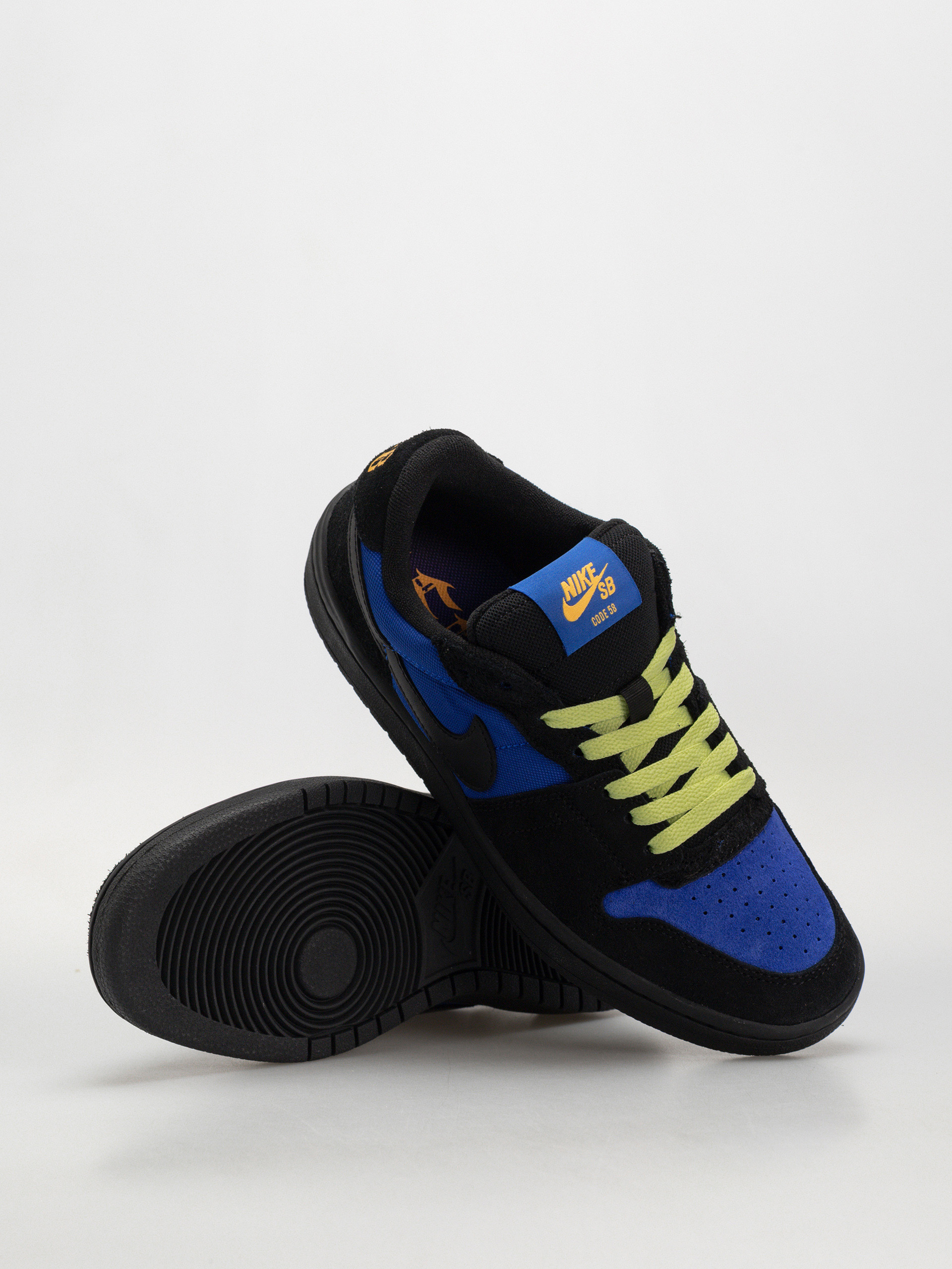 Buty Nike SB Code 58 (racer blue/black black lt lemon twist)