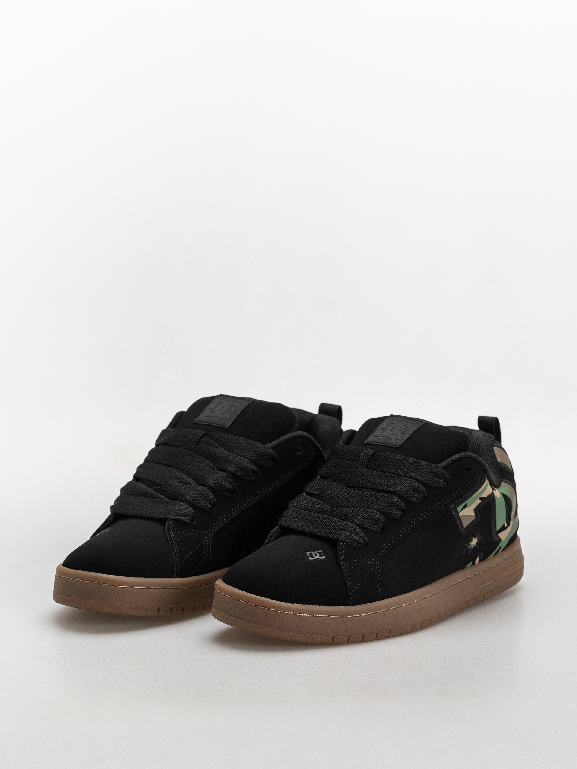 Buty DC Court Graffik (black/black/gum)