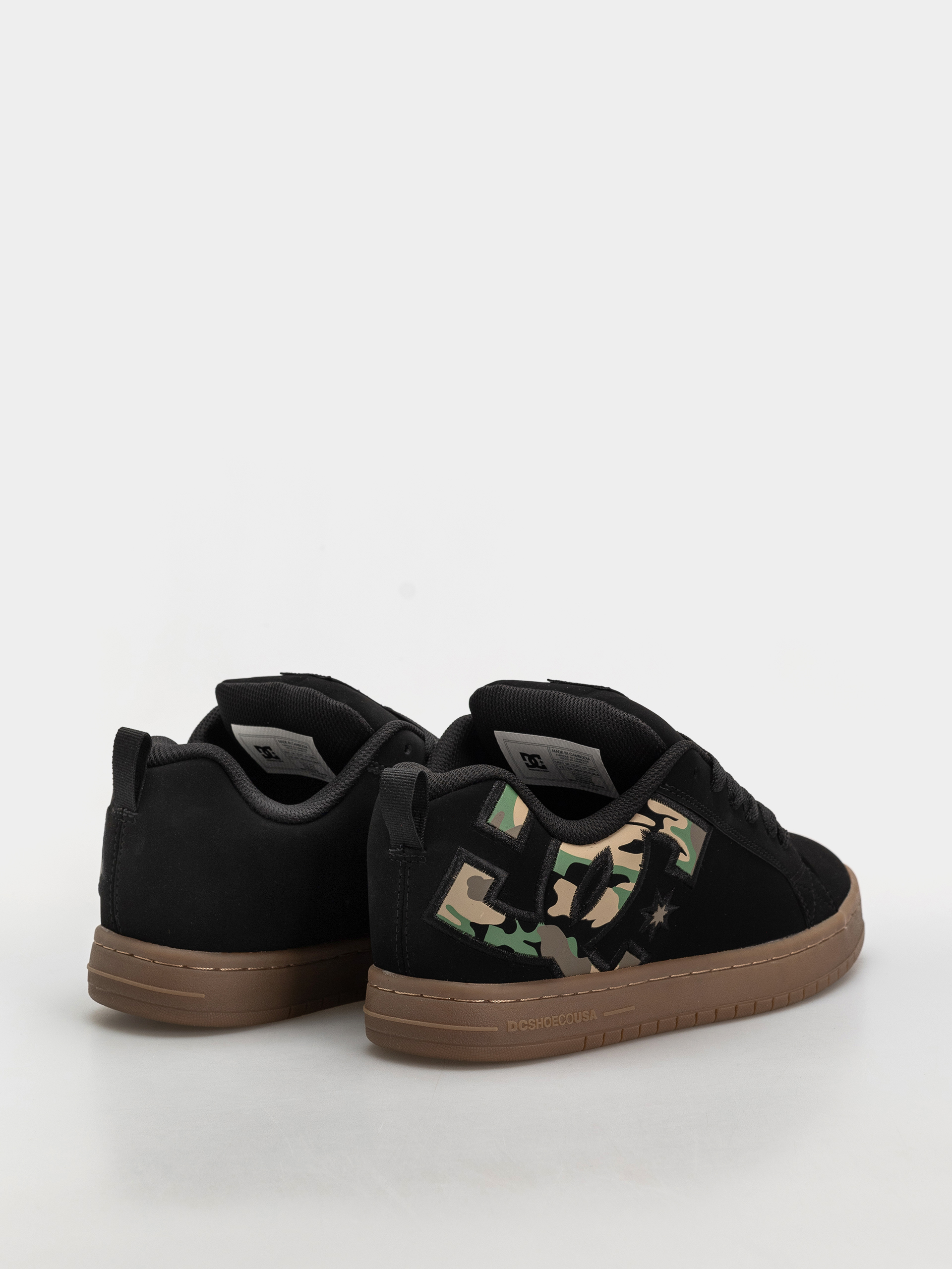Buty DC Court Graffik (black/black/gum)