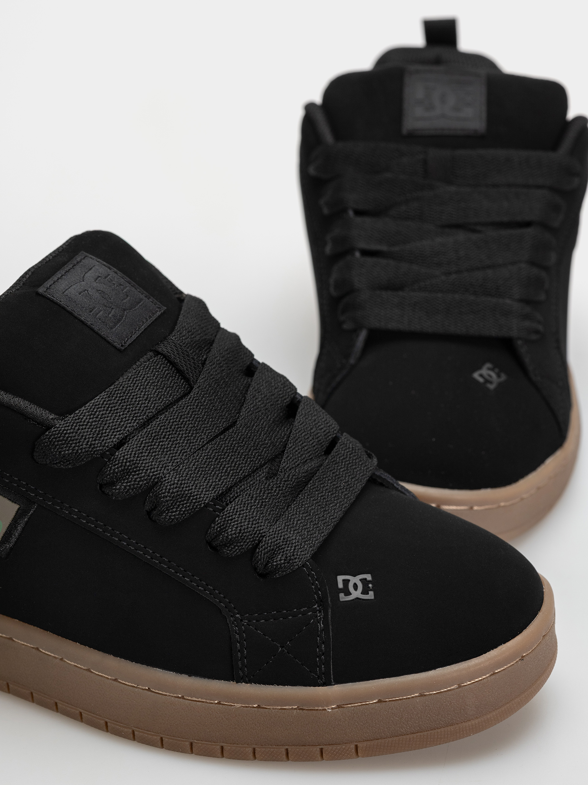 Buty DC Court Graffik (black/black/gum)