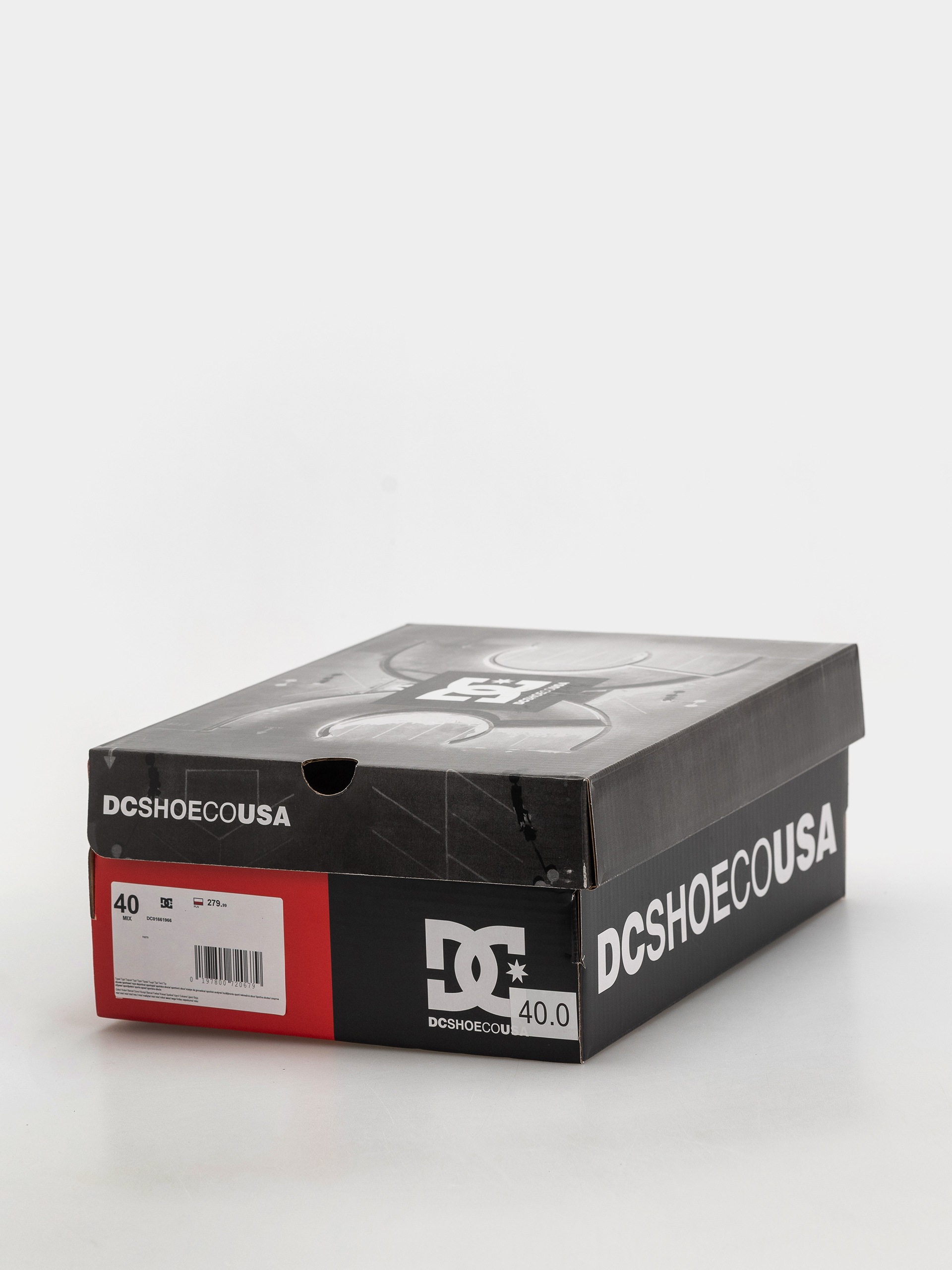 Buty DC Court Graffik (black/black/gum)