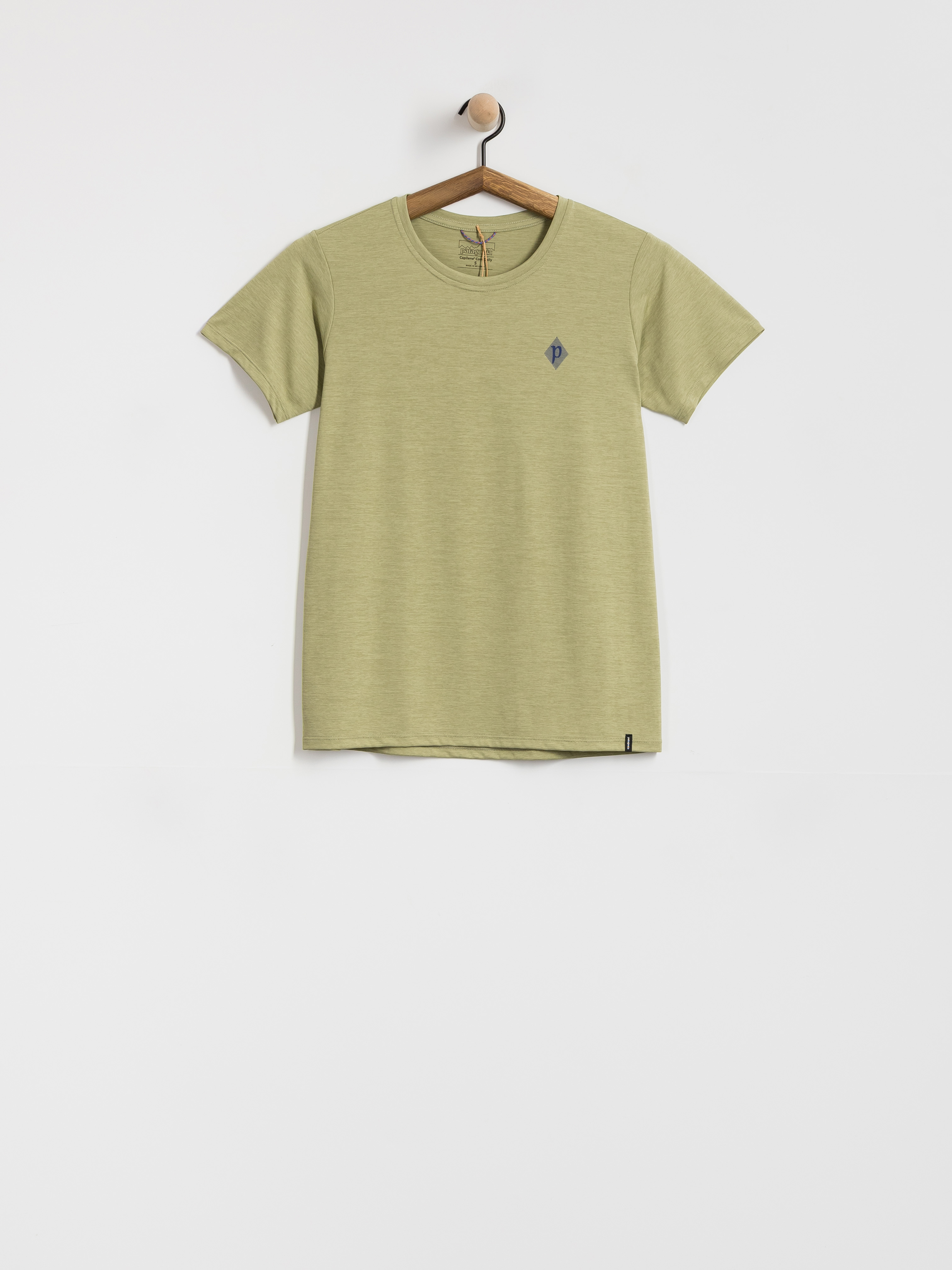 T-shirt Patagonia Cap Cool Daily Hut Tripper Wmn (gumtree green light gumtree green x dye)