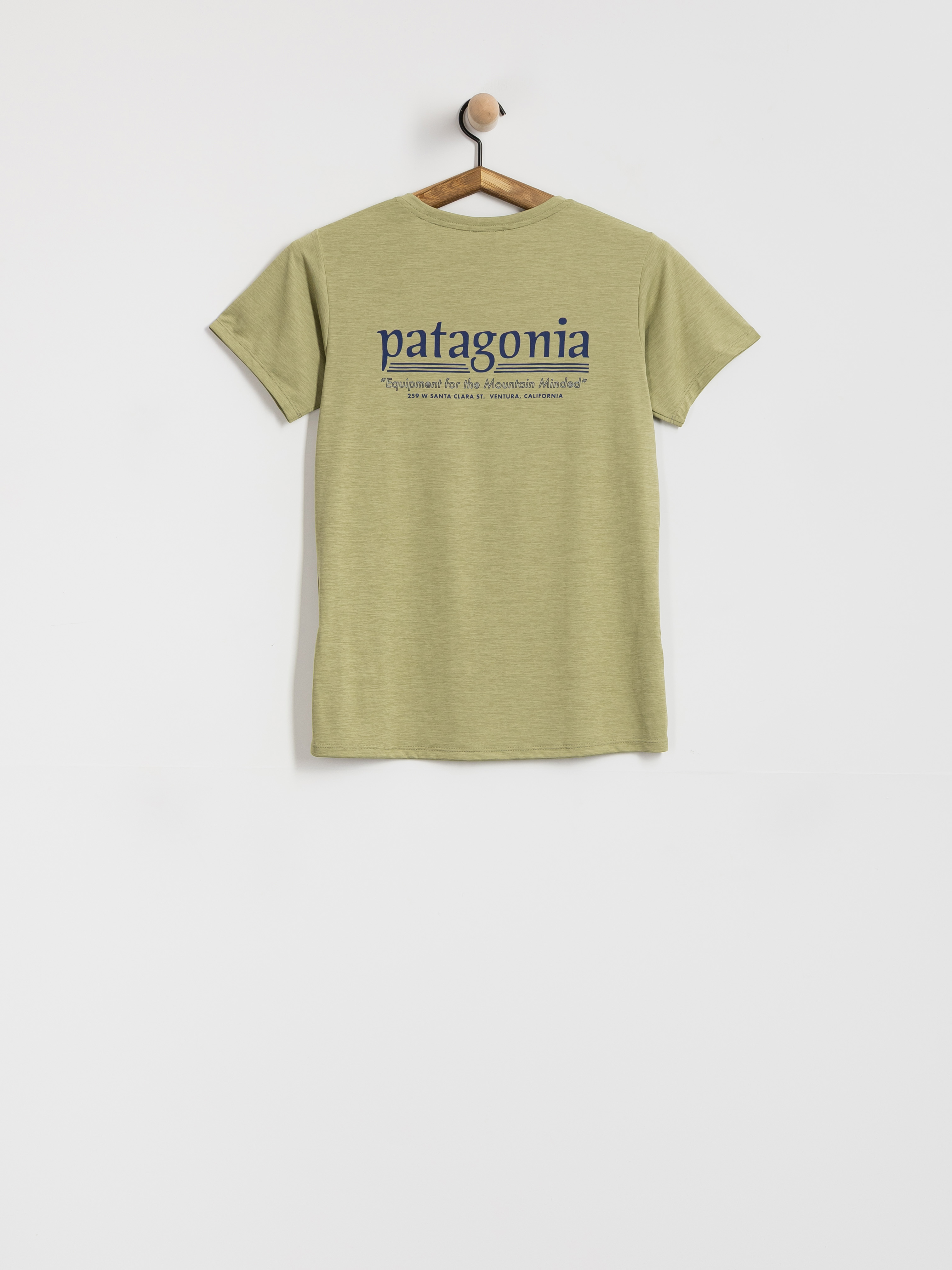 T-shirt Patagonia Cap Cool Daily Hut Tripper Wmn (gumtree green light gumtree green x dye)