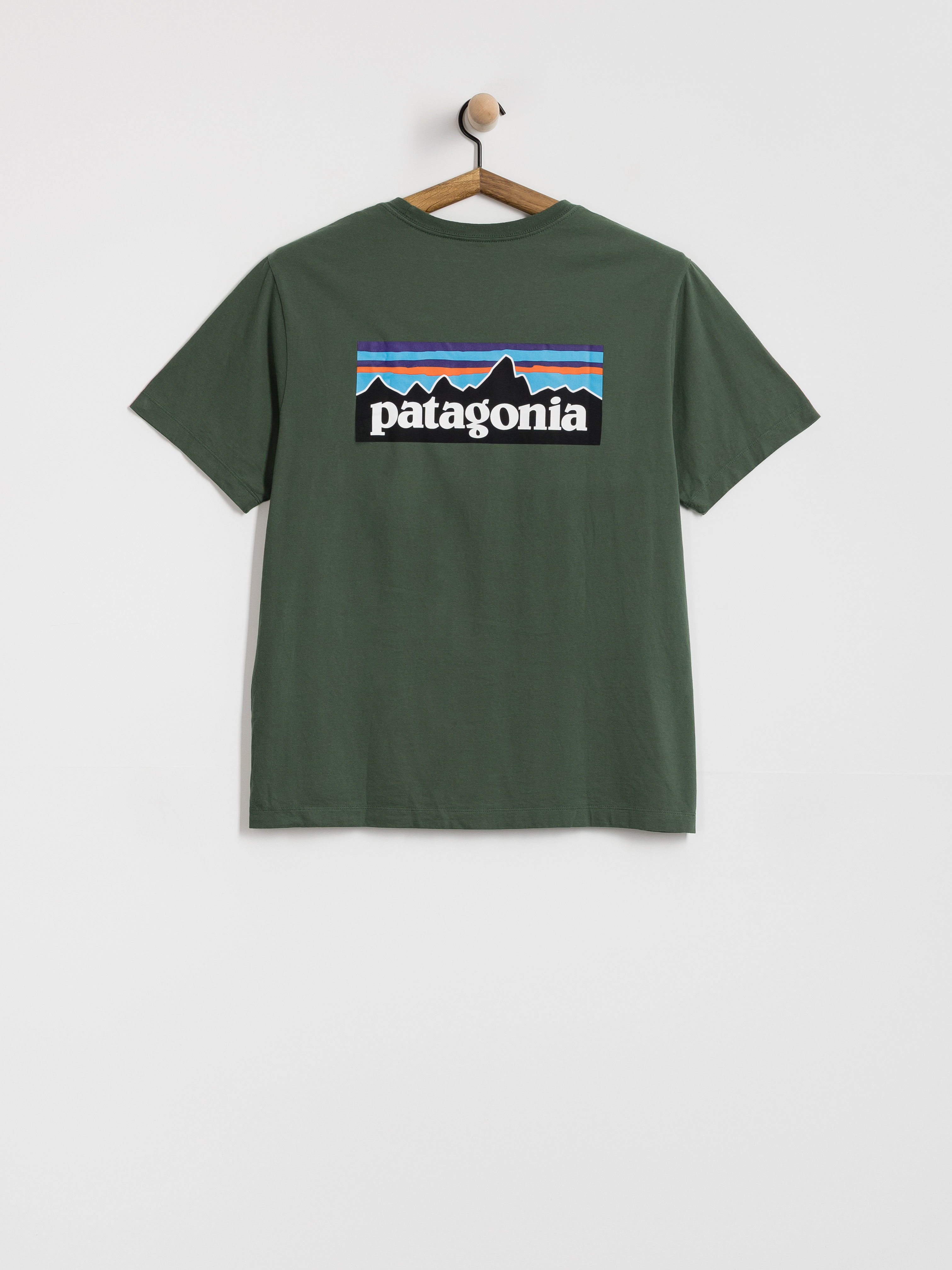 T-shirt Patagonia P 6 Logo (canopy green)
