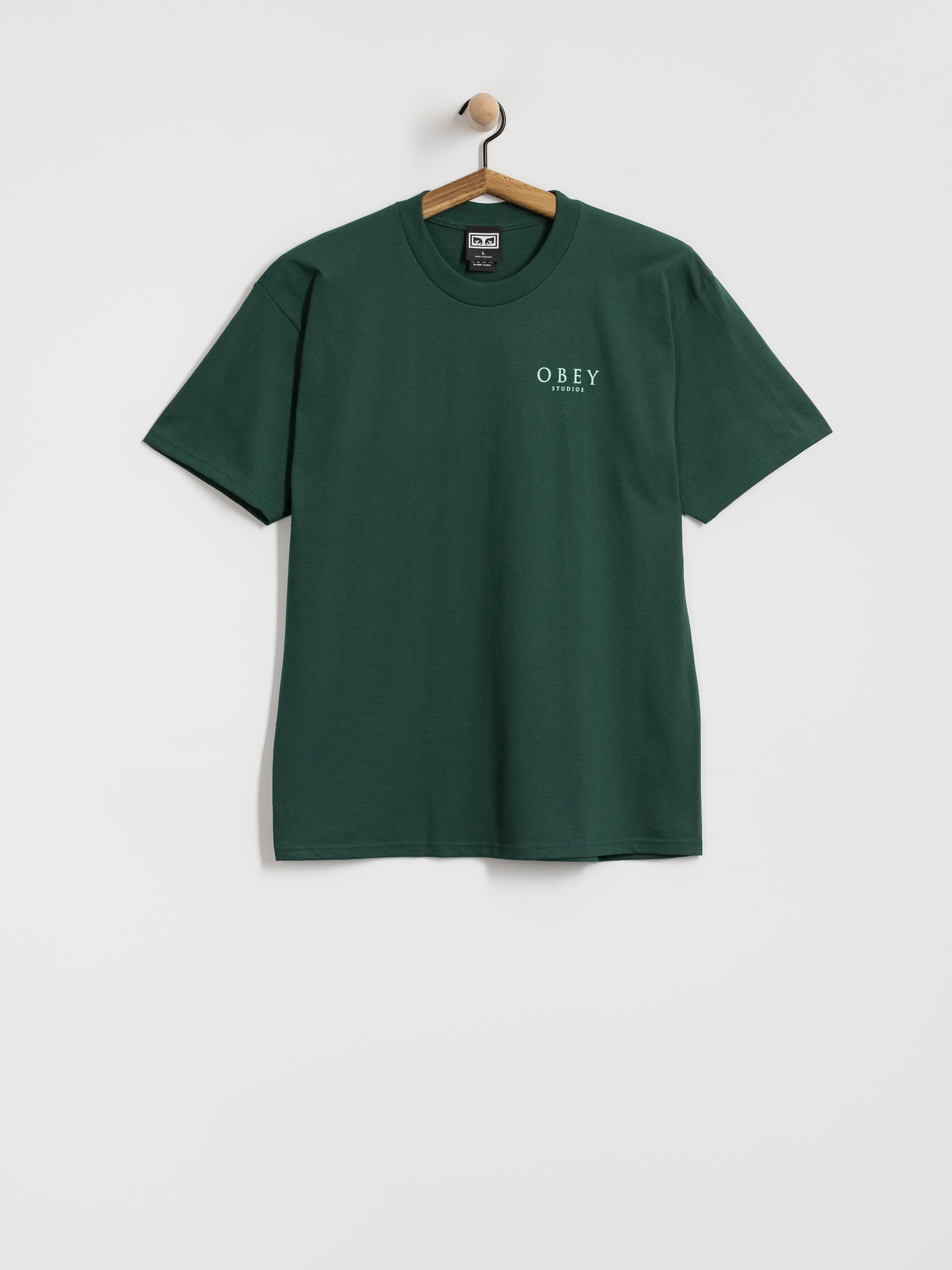 T-shirt OBEY Flores Robus (rainforest)