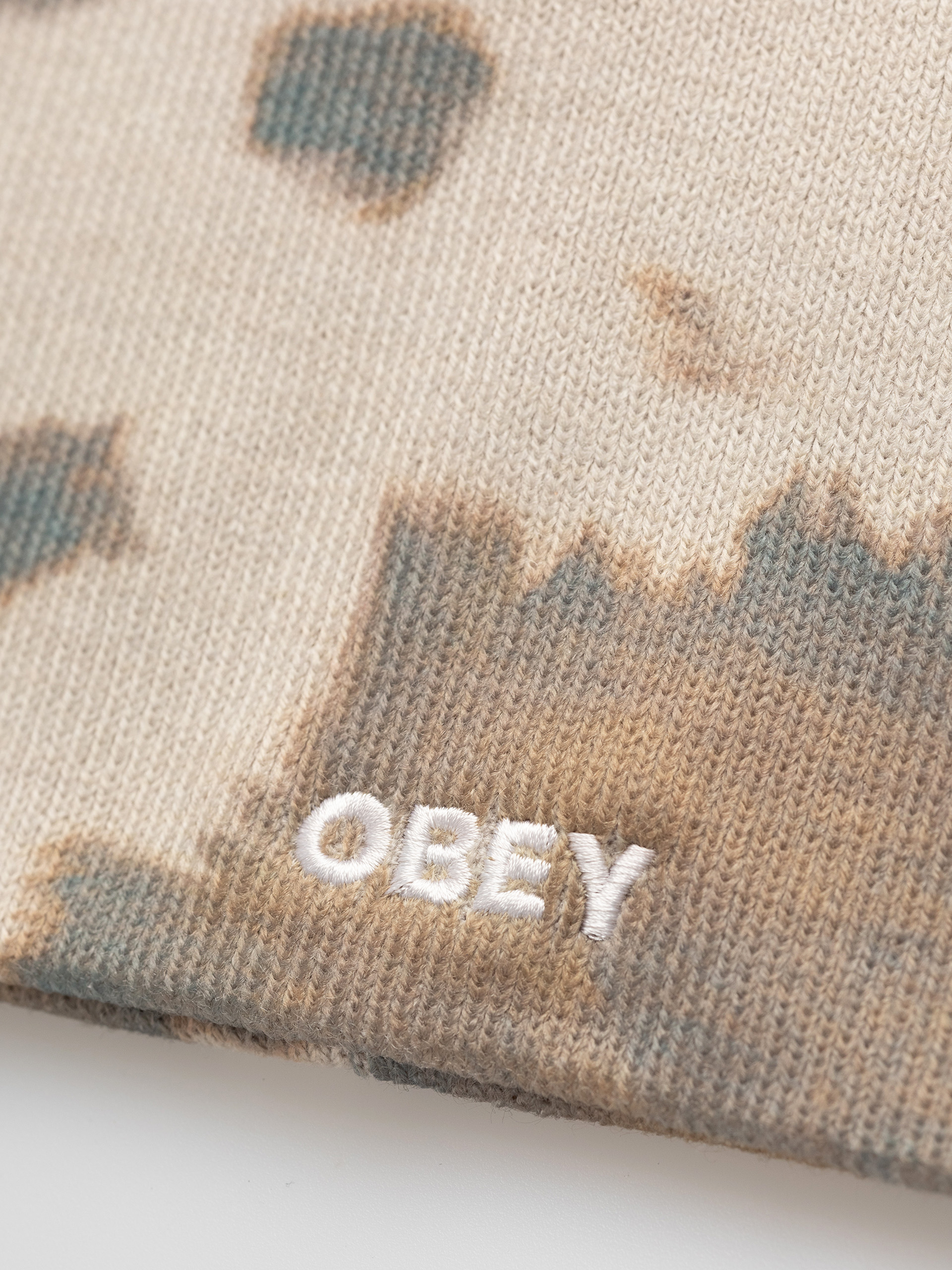 Czapka zimowa OBEY Silo (cow multi)