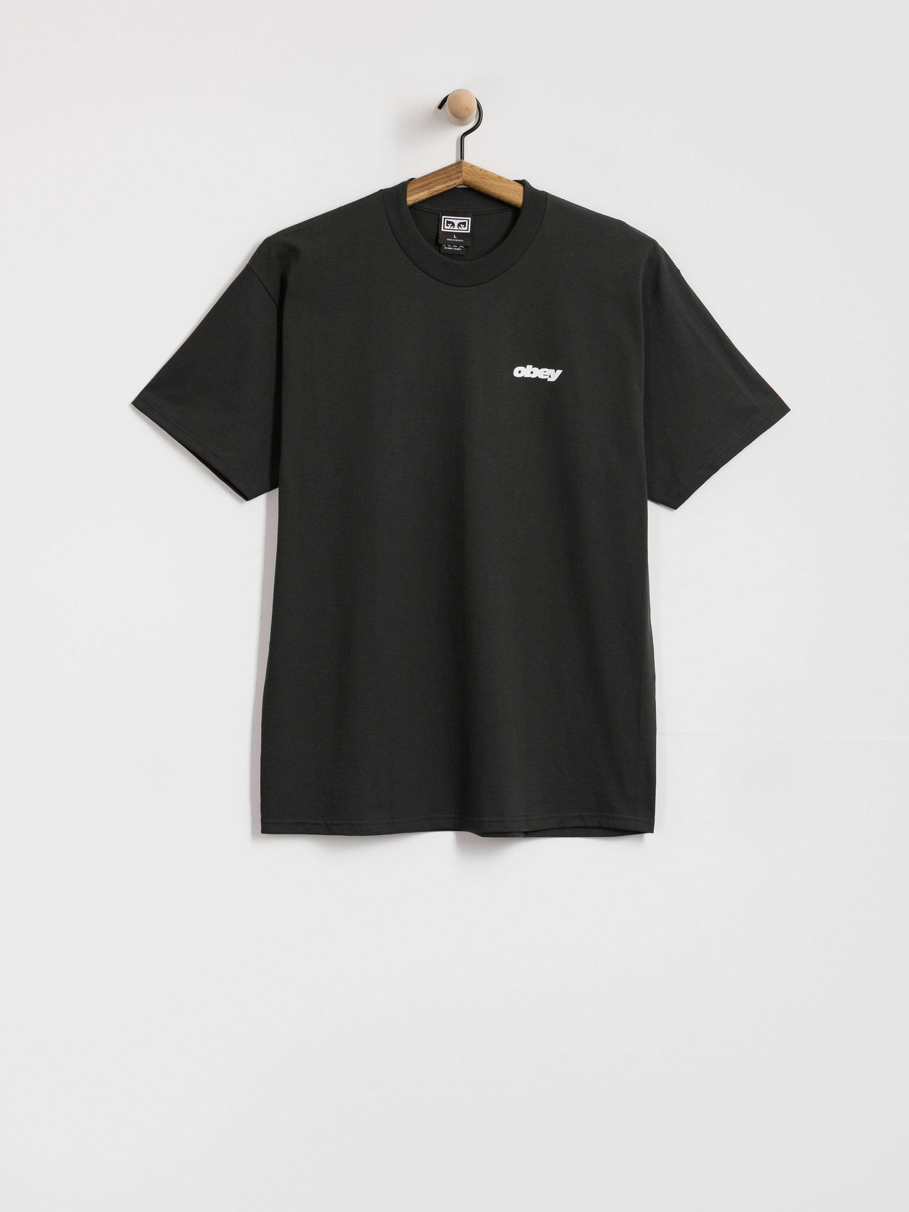 T-shirt OBEY Stronger Together (vintage black)