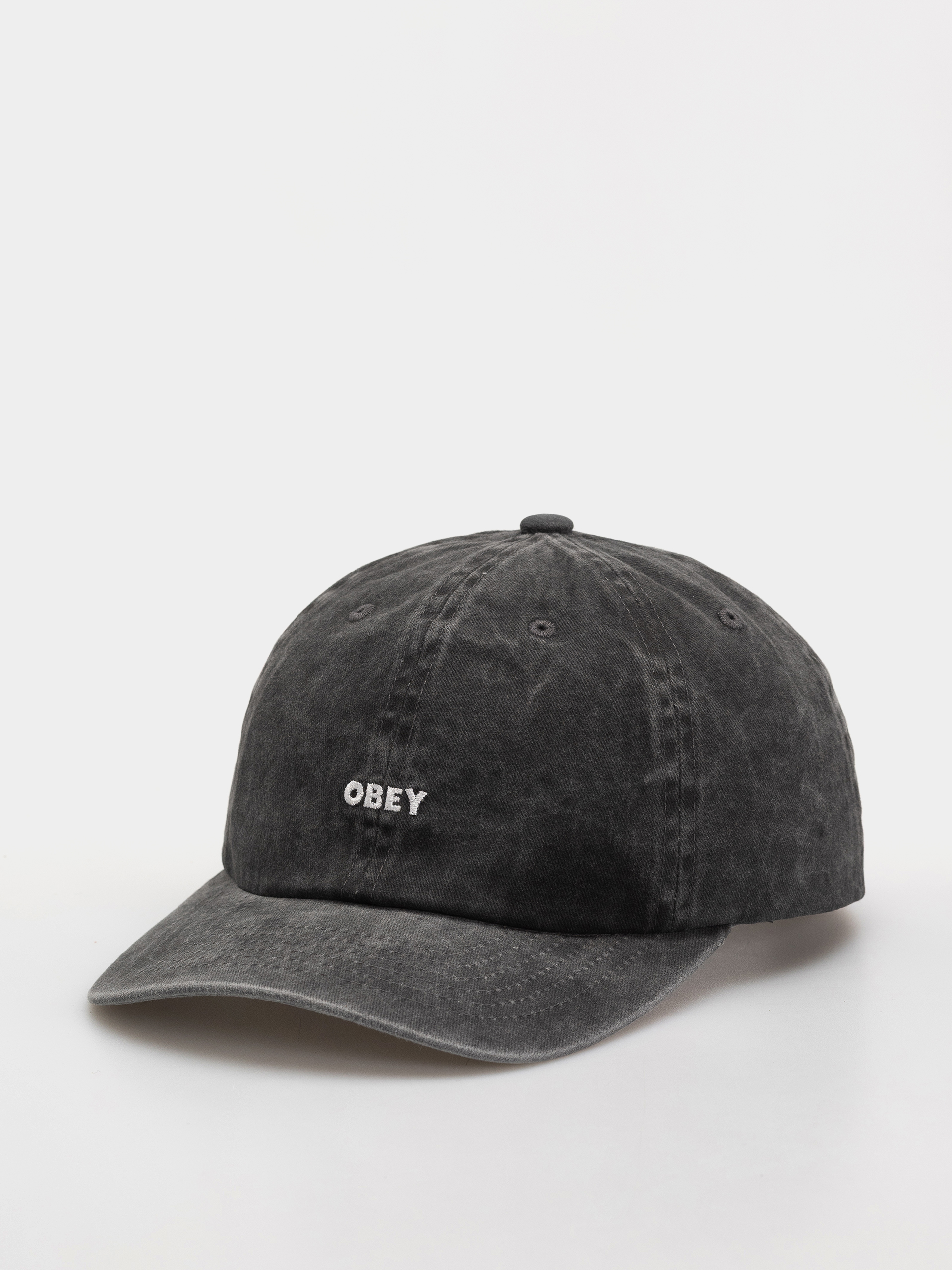 Czapka z daszkiem OBEY Pigment Bold 6 Panel (pigment black)