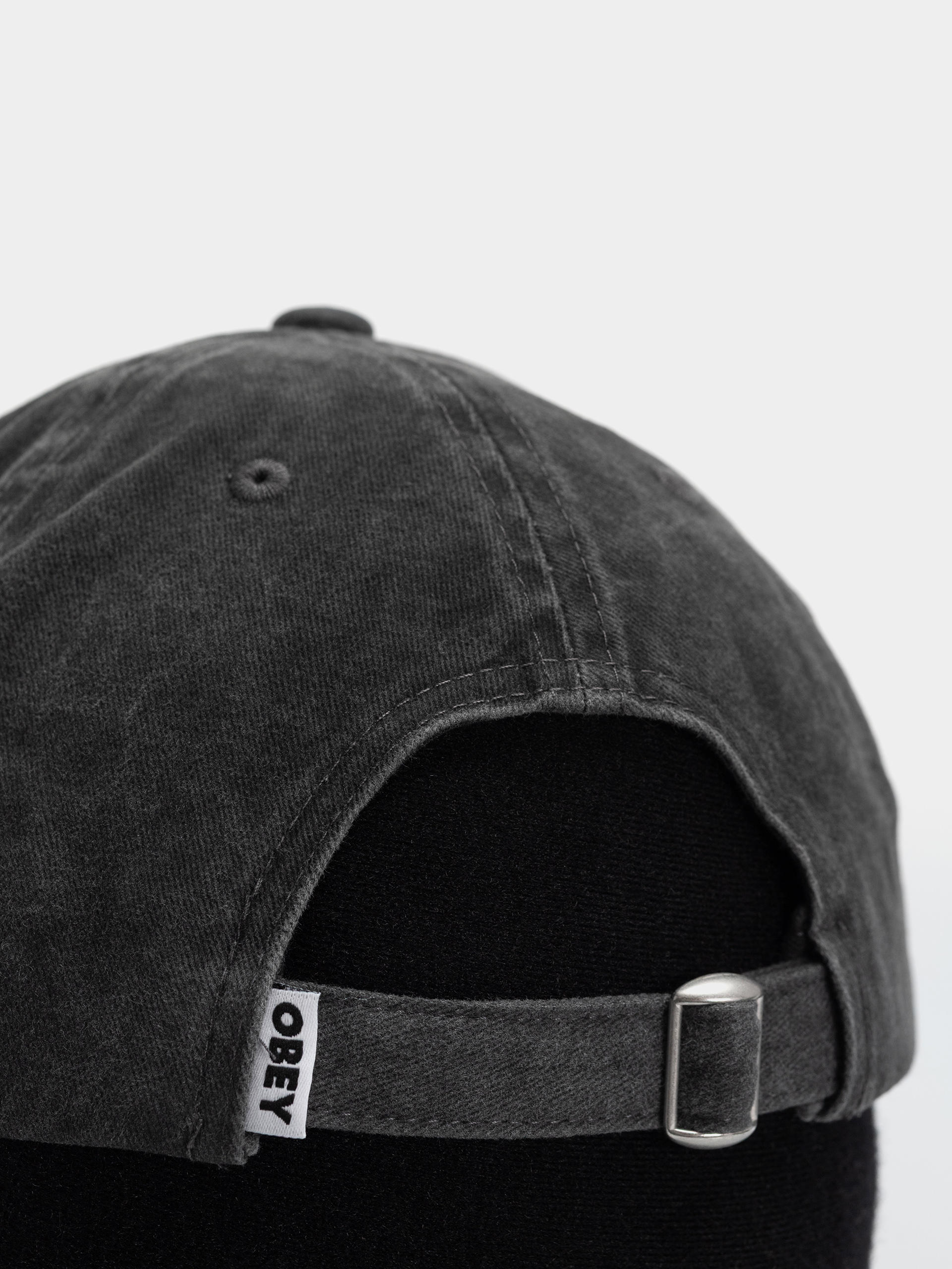 Czapka z daszkiem OBEY Pigment Bold 6 Panel (pigment black)