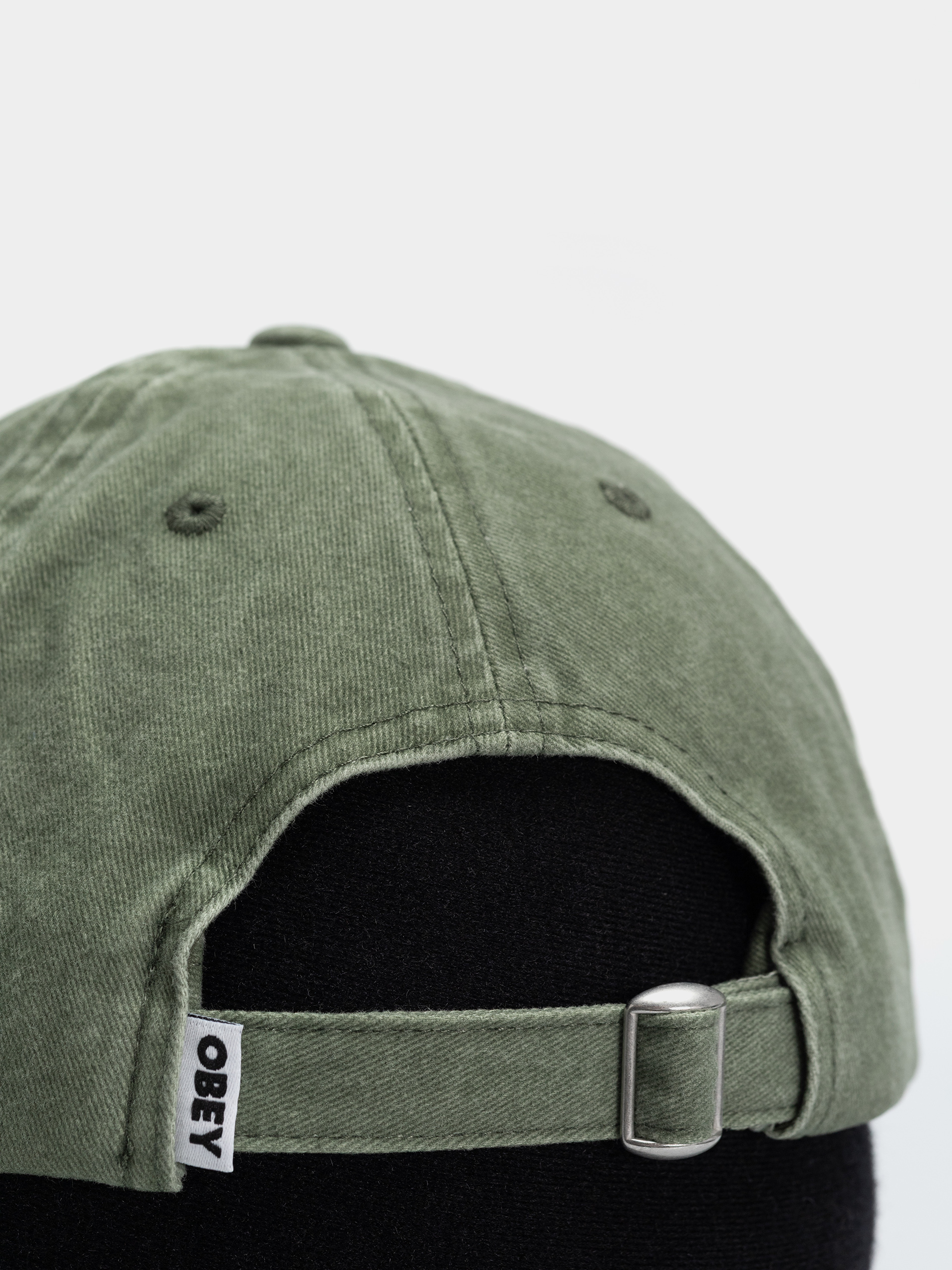 Czapka z daszkiem OBEY Pigment Bold 6 Panel (pigment olive multi)