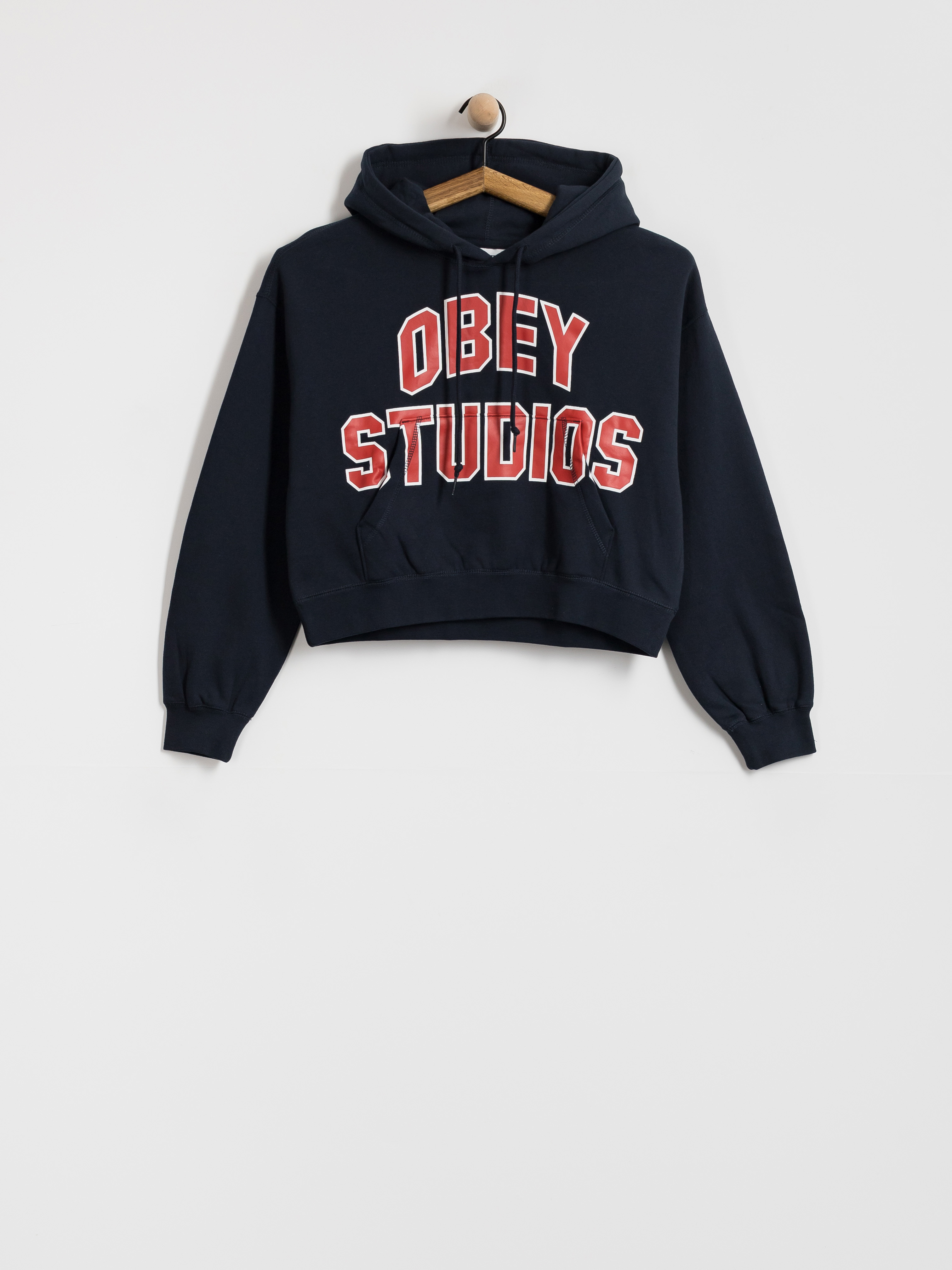 Bluza z kapturem OBEY Studios Collegiate HD Wmn