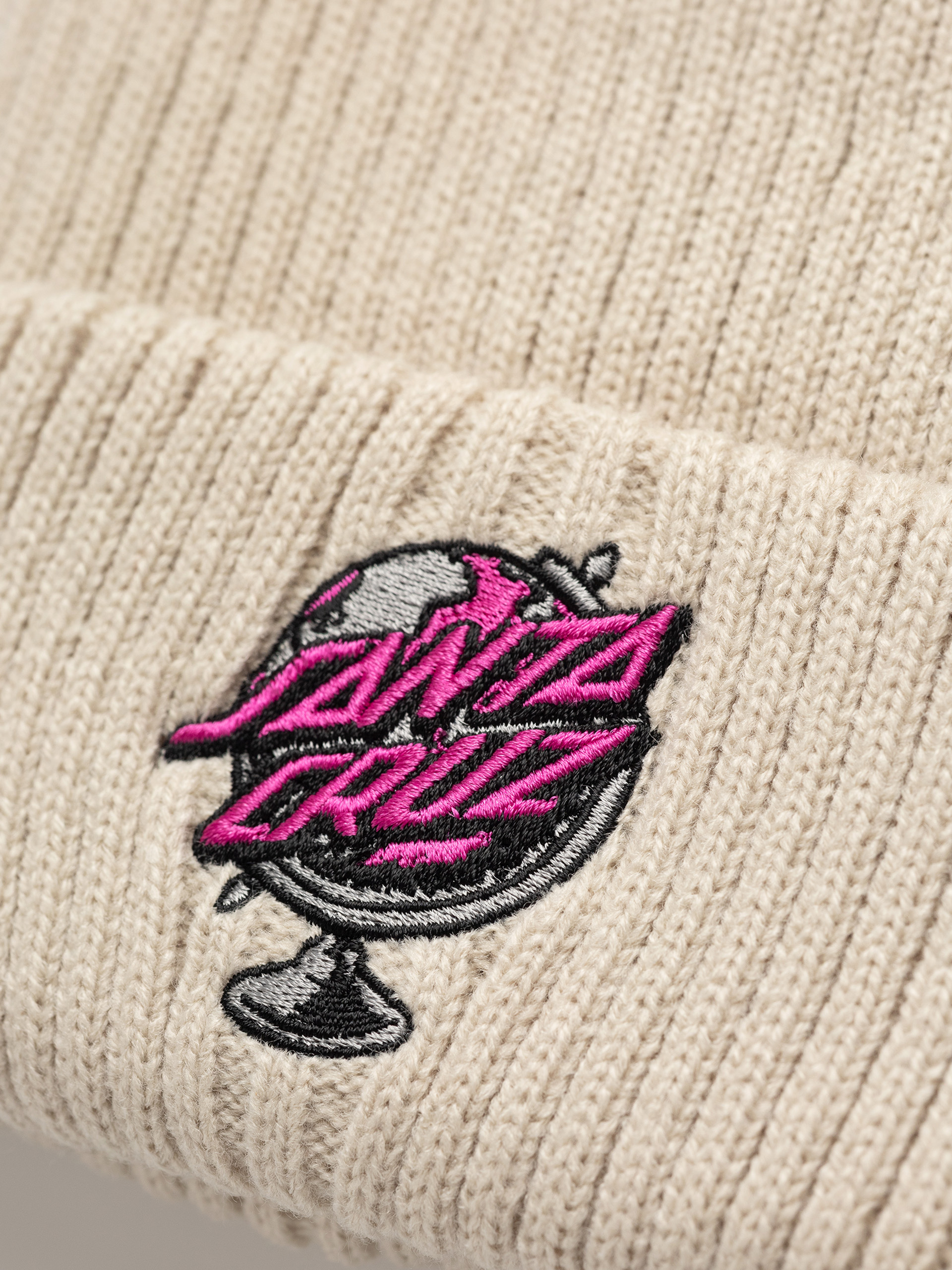 Czapka zimowa Santa Cruz Knibbs Cryptic World (warm grey)