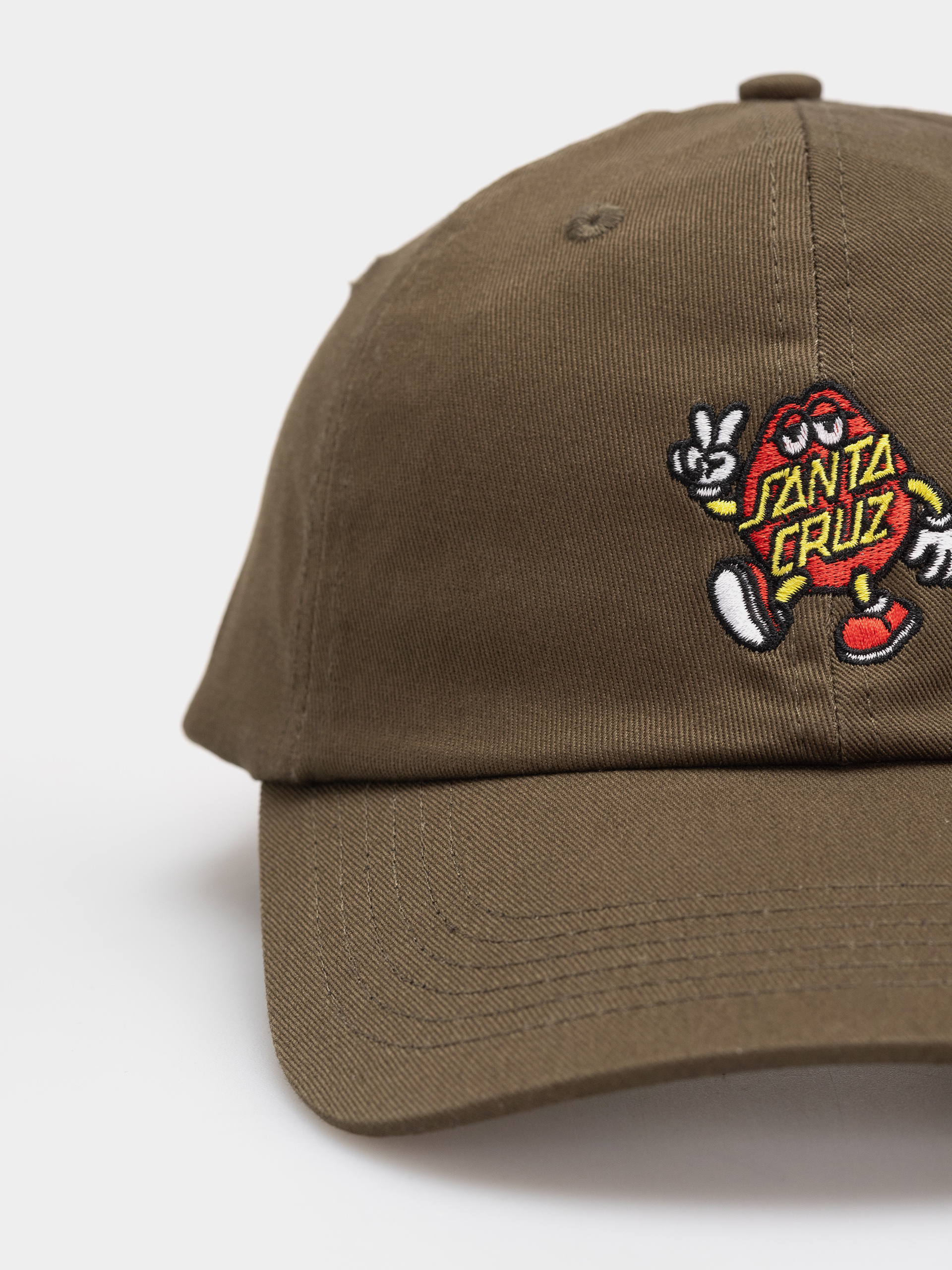 Czapka z daszkiem Santa Cruz Dot Guy (deep olive)
