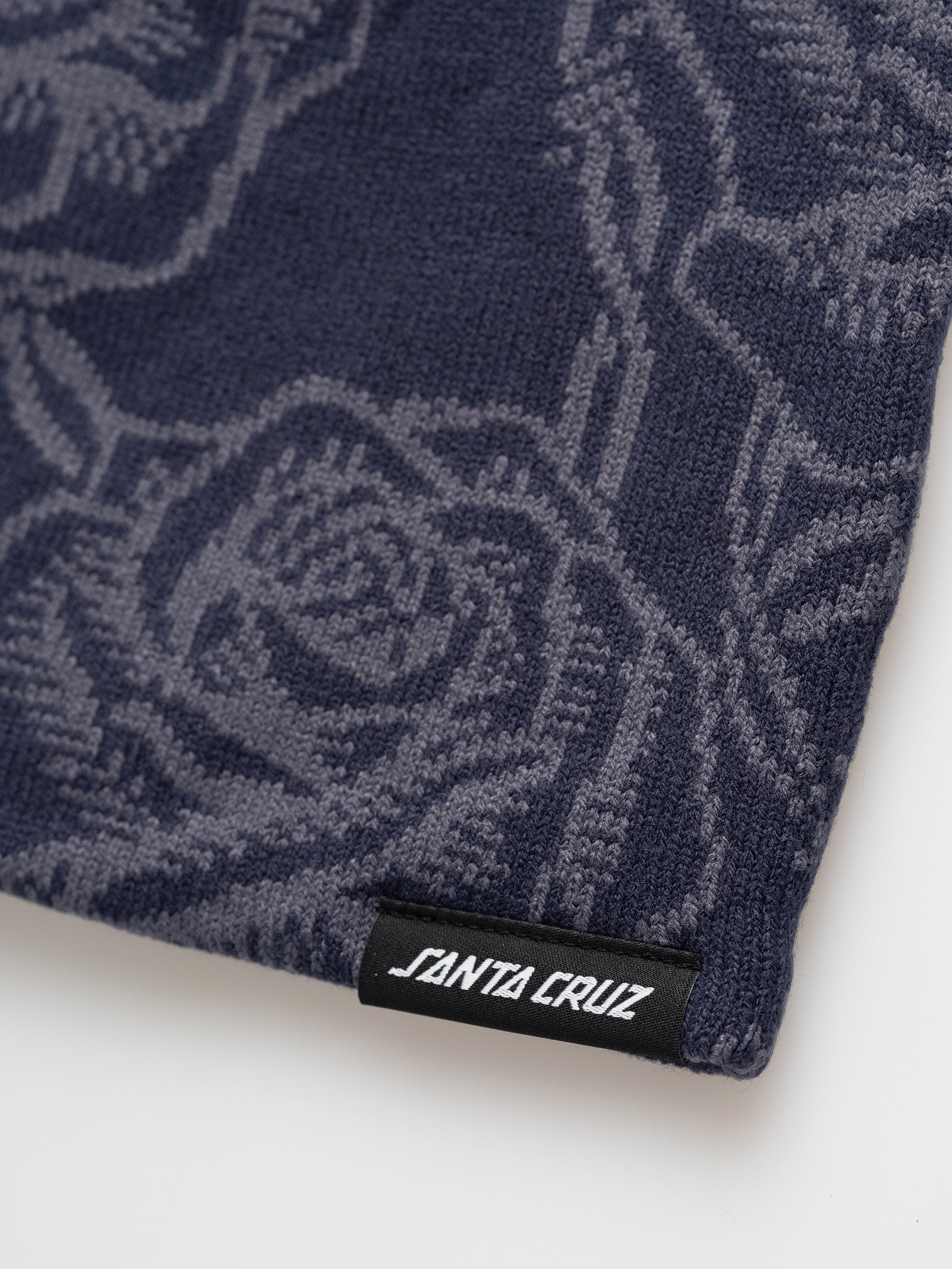 Czapka zimowa Santa Cruz Strip Skull Wmn (navy roses)
