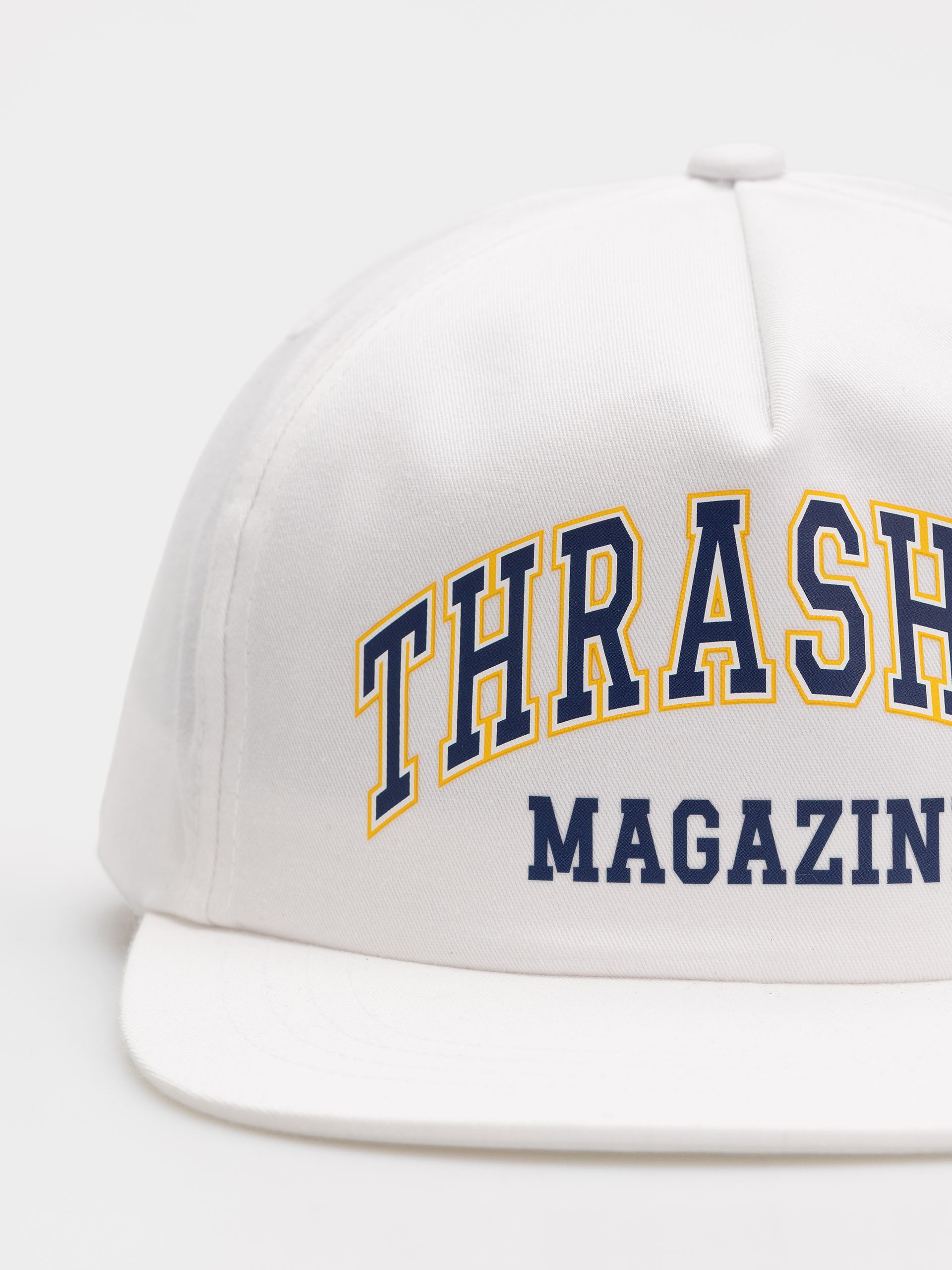 Czapka z daszkiem Thrasher Dropout Snapback (white)