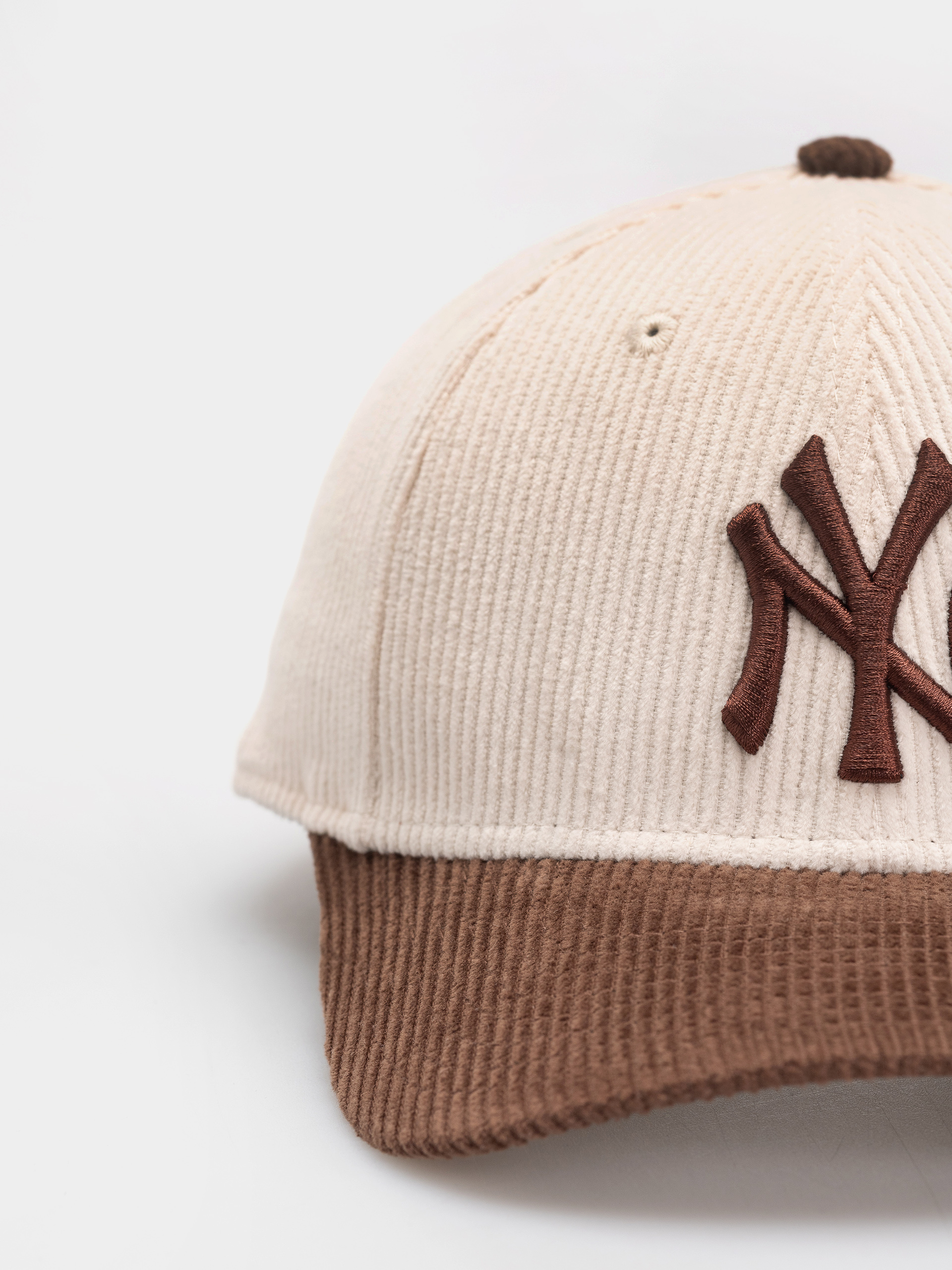 Czapka z daszkiem New Era Cord 9Forty Mc New York Yankees (light cream/brown)