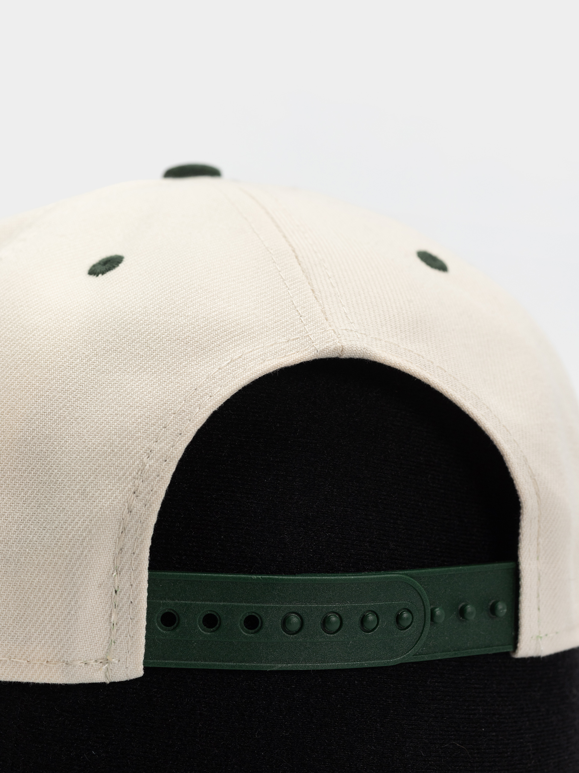 Czapka z daszkiem New Era Wordmark Suede Eframe New York Yankees (light cream/green)