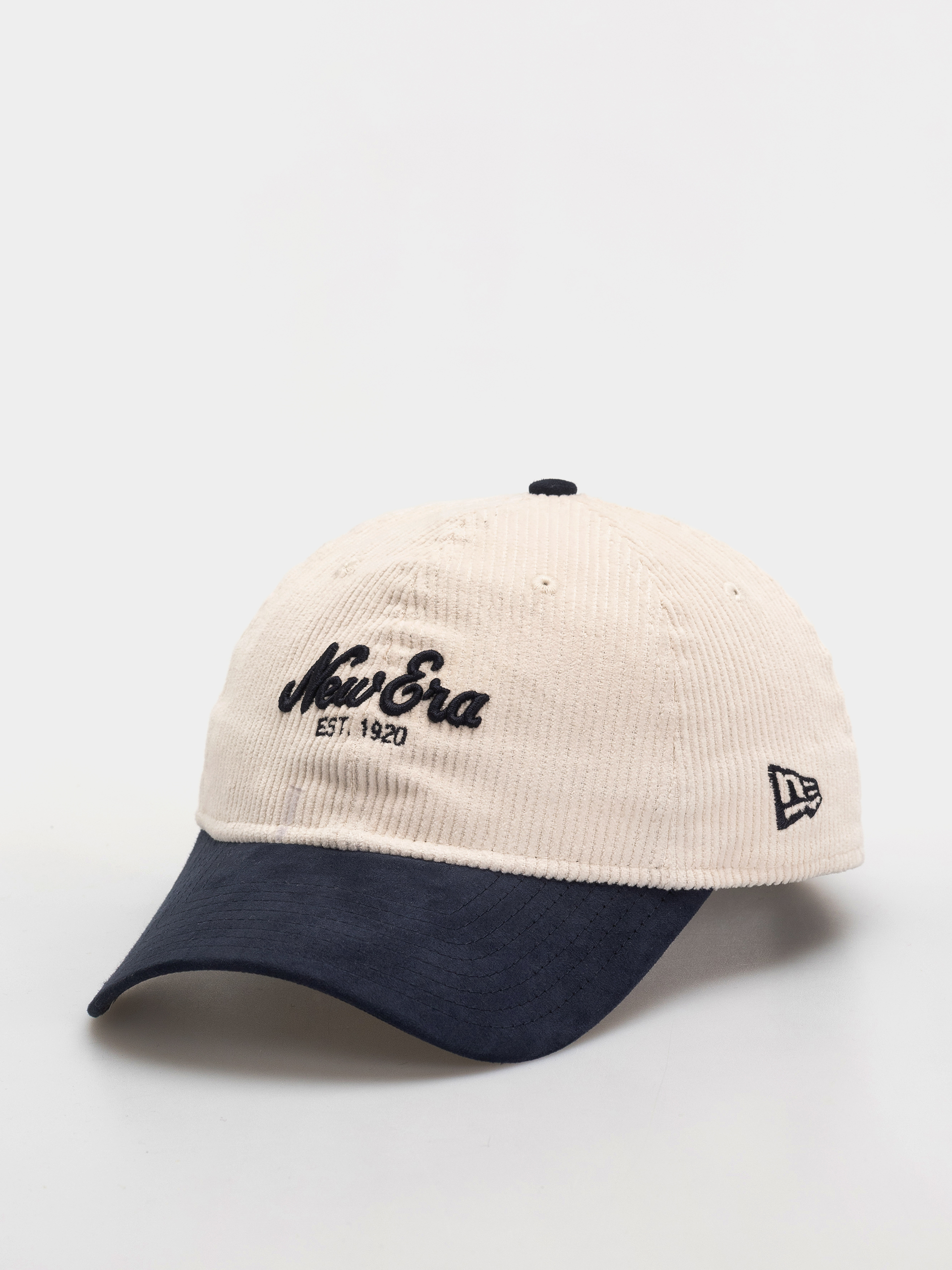 Czapka z daszkiem New Era Cord Mix 9Twenty (cream/navy)