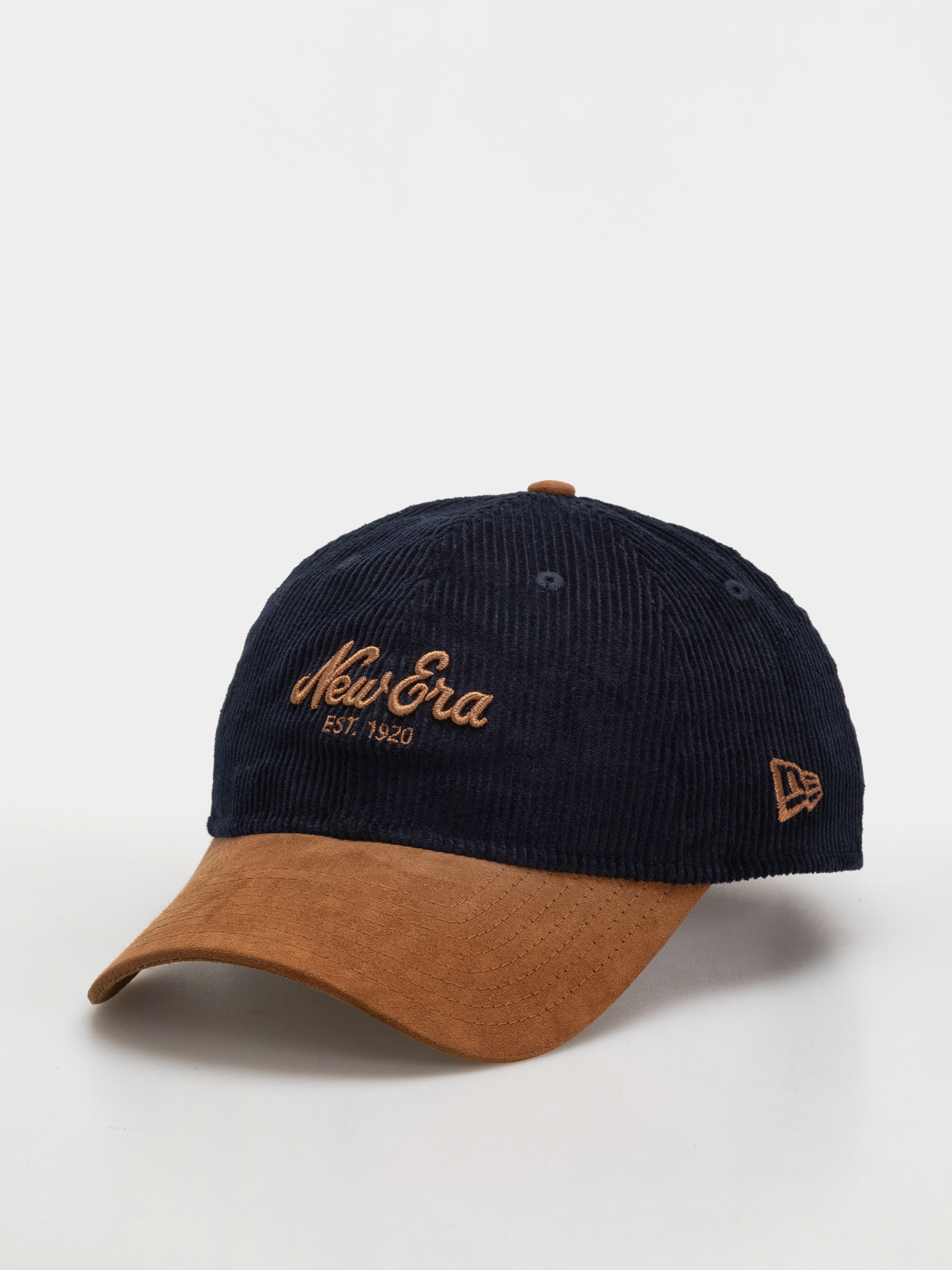 Czapka z daszkiem New Era Cord Mix 9Twenty (navy/brown)