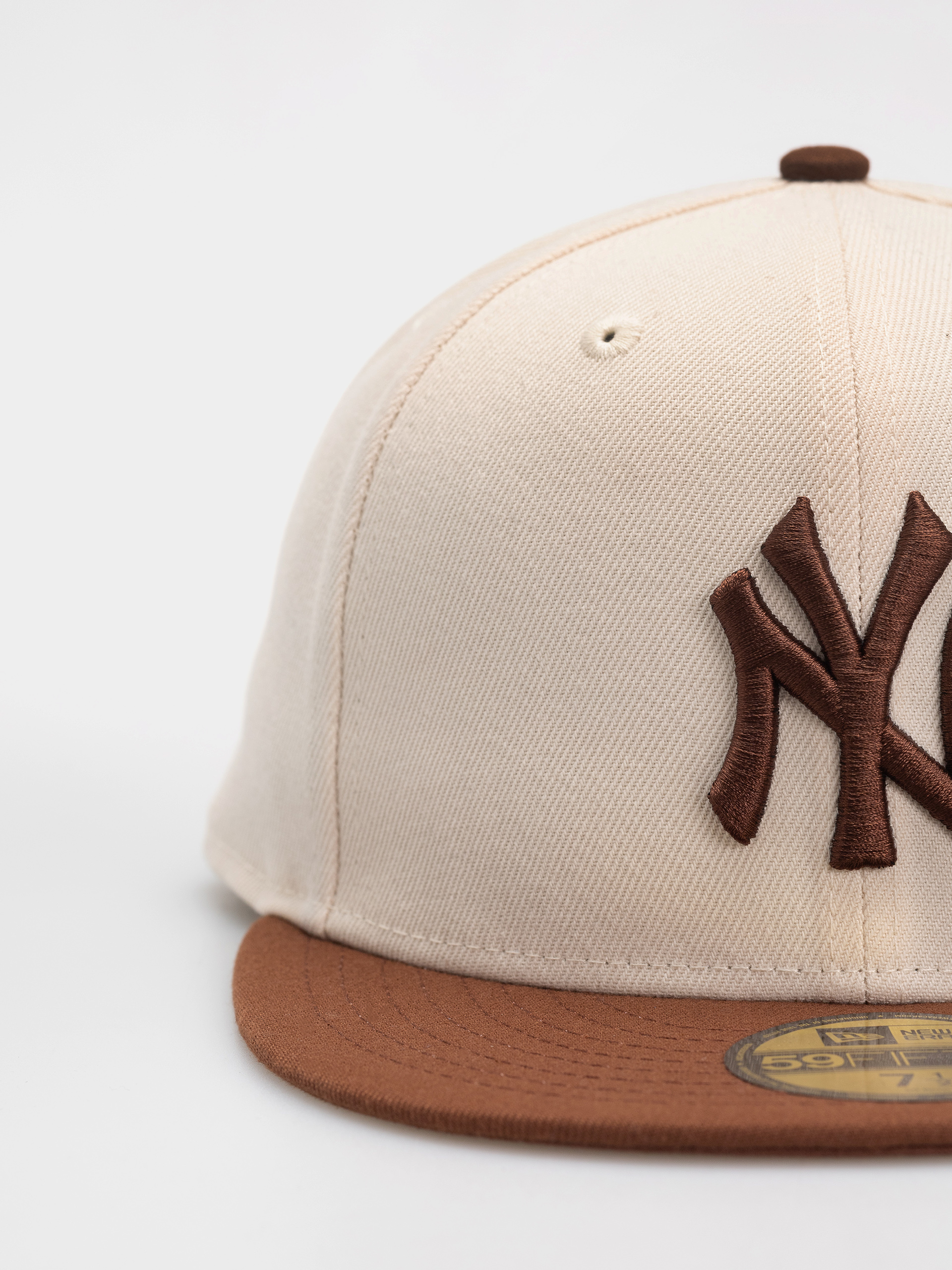 Czapka z daszkiem New Era Colour Block League Essential 59Fifty New York Yankees (light cream/brown)