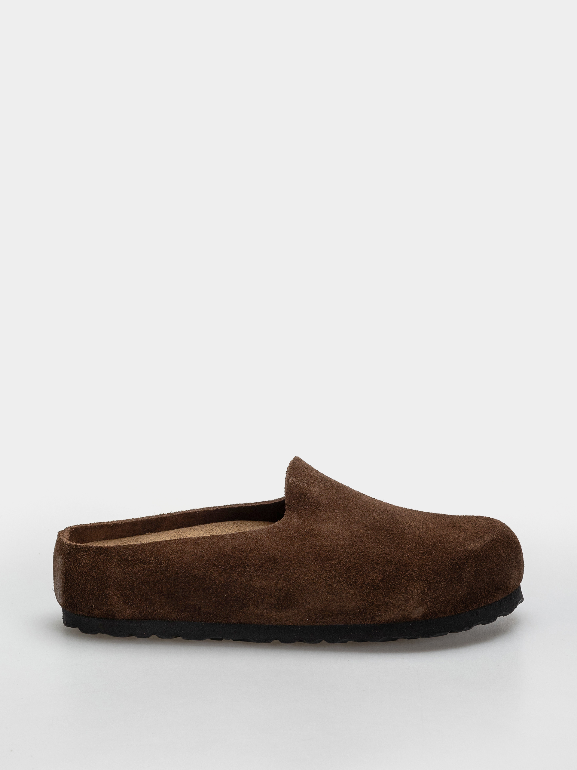 Klapki Birkenstock Amsterdam Wrapped Suede Leather Narrow (carafe)