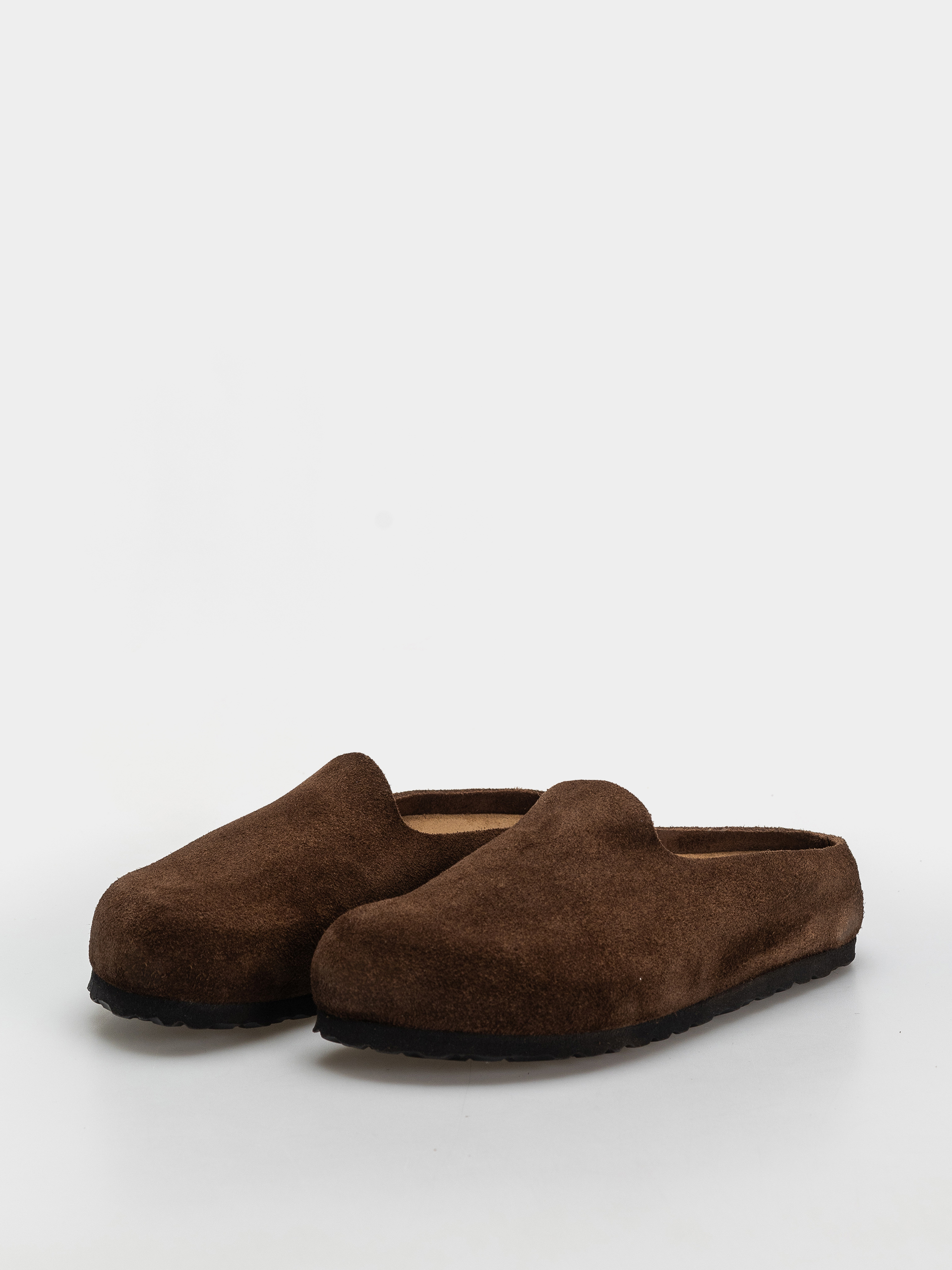 Klapki Birkenstock Amsterdam Wrapped Suede Leather Narrow (carafe)