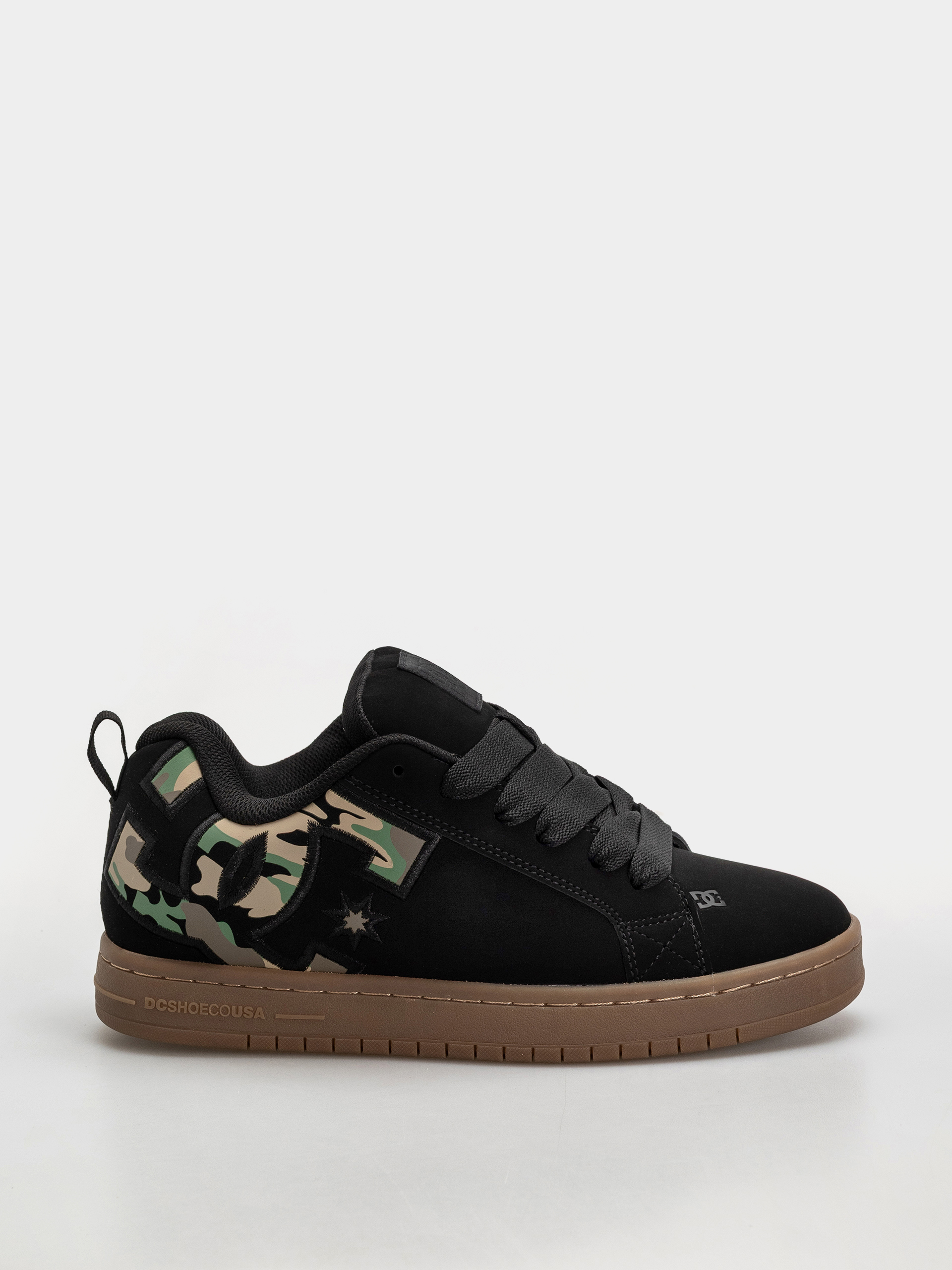 Buty DC Court Graffik (black/black/gum)