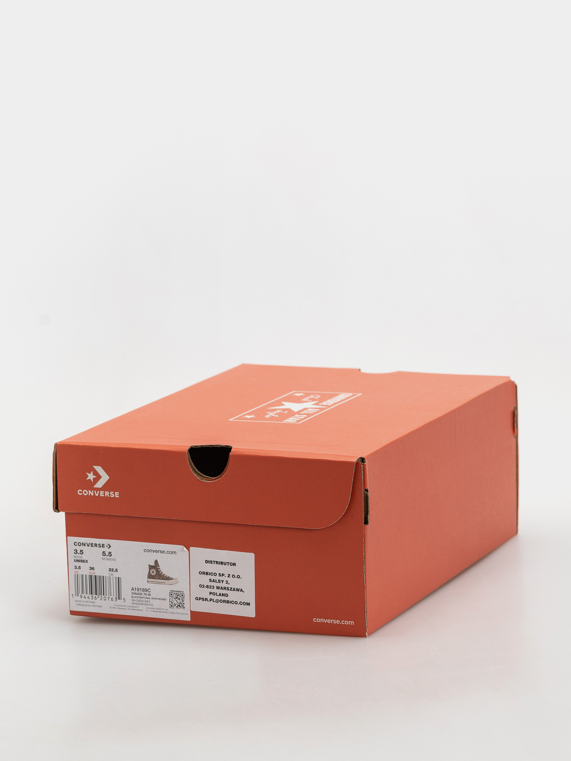 Trampki Converse Chuck 70 Hi Wmn (black/natural ivory/egret)