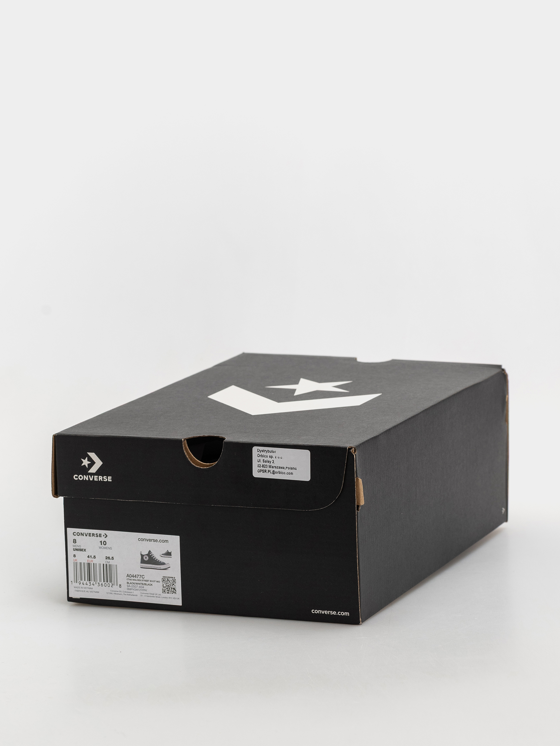 Buty Converse Chuck Taylor All Star Malden Street Boot Mid (black/black)