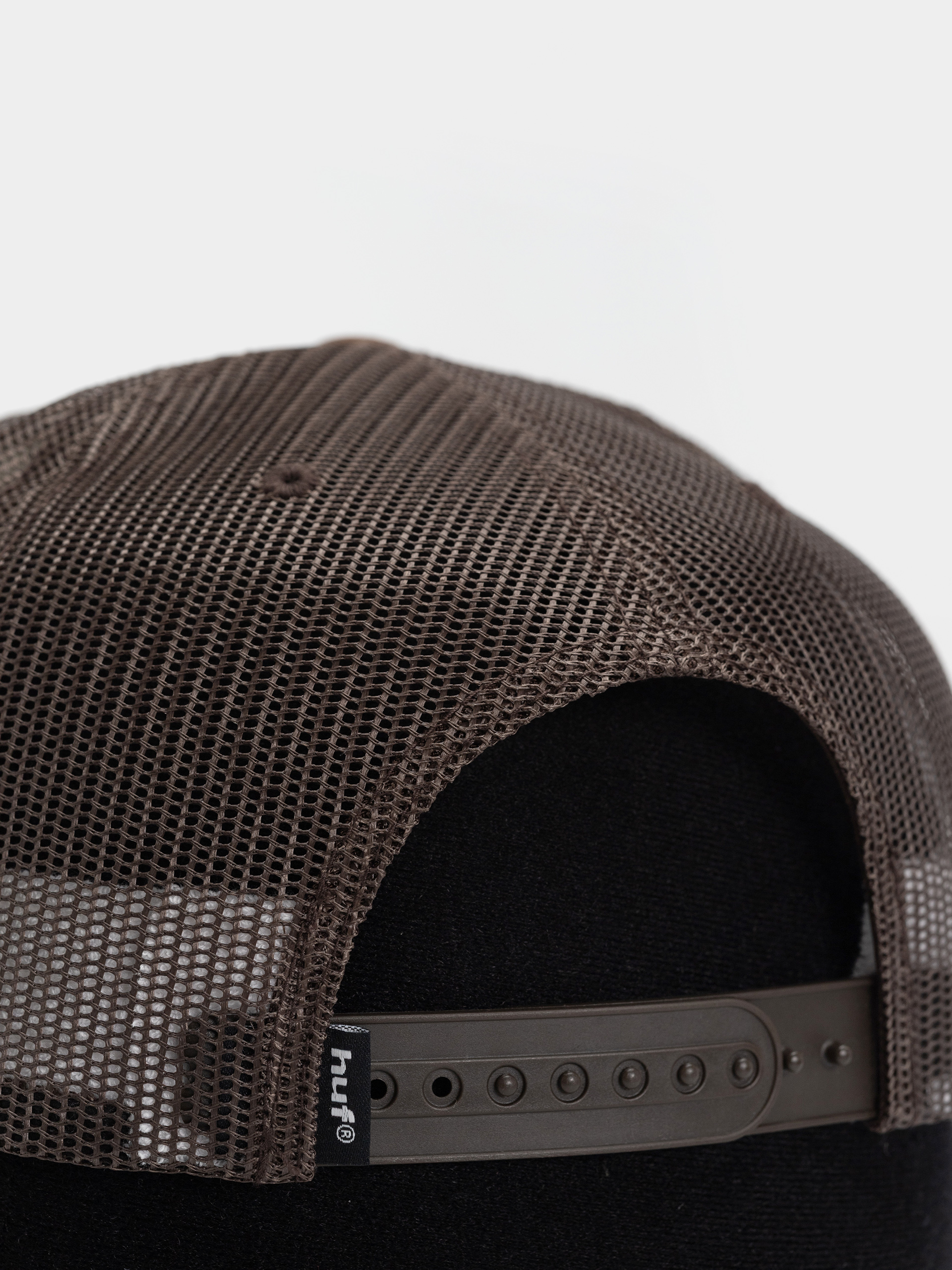 Czapka z daszkiem HUF Bliss Trucker (brown)