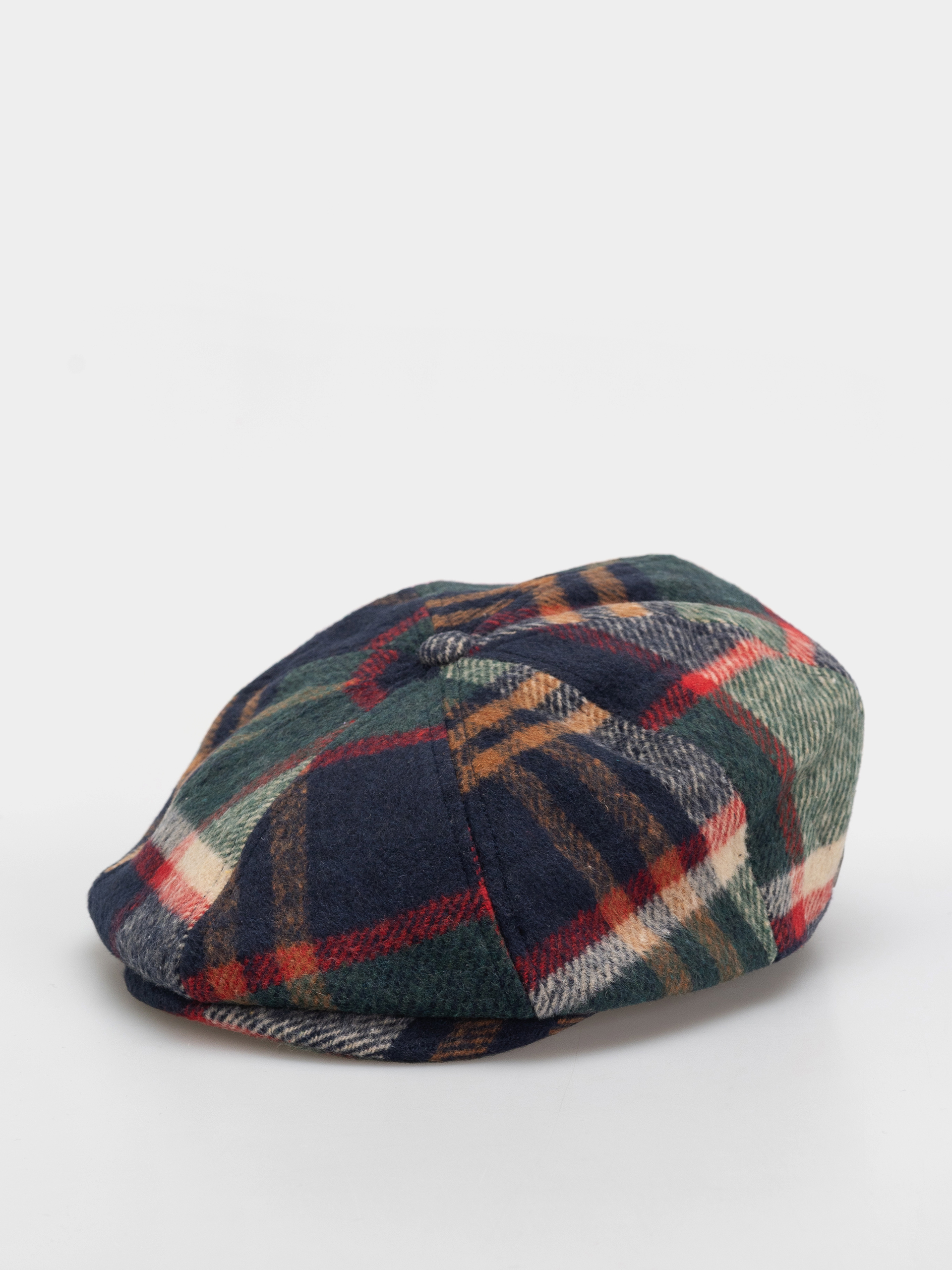 Kaszkiet Brixton Brood Snap Cap (navy/green/red/cream)