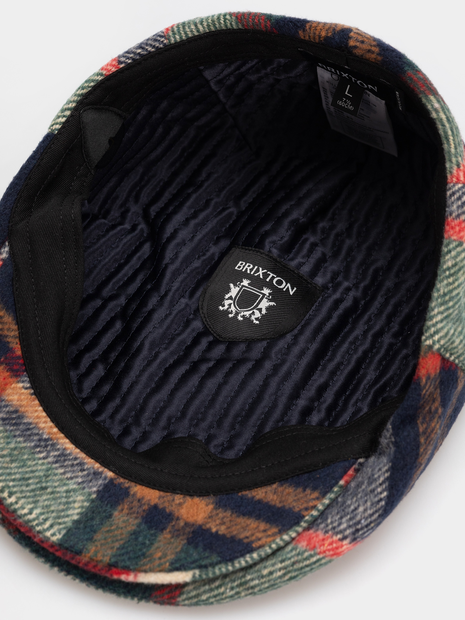 Kaszkiet Brixton Hooligan Snap Cap (navy/green/red/cream)
