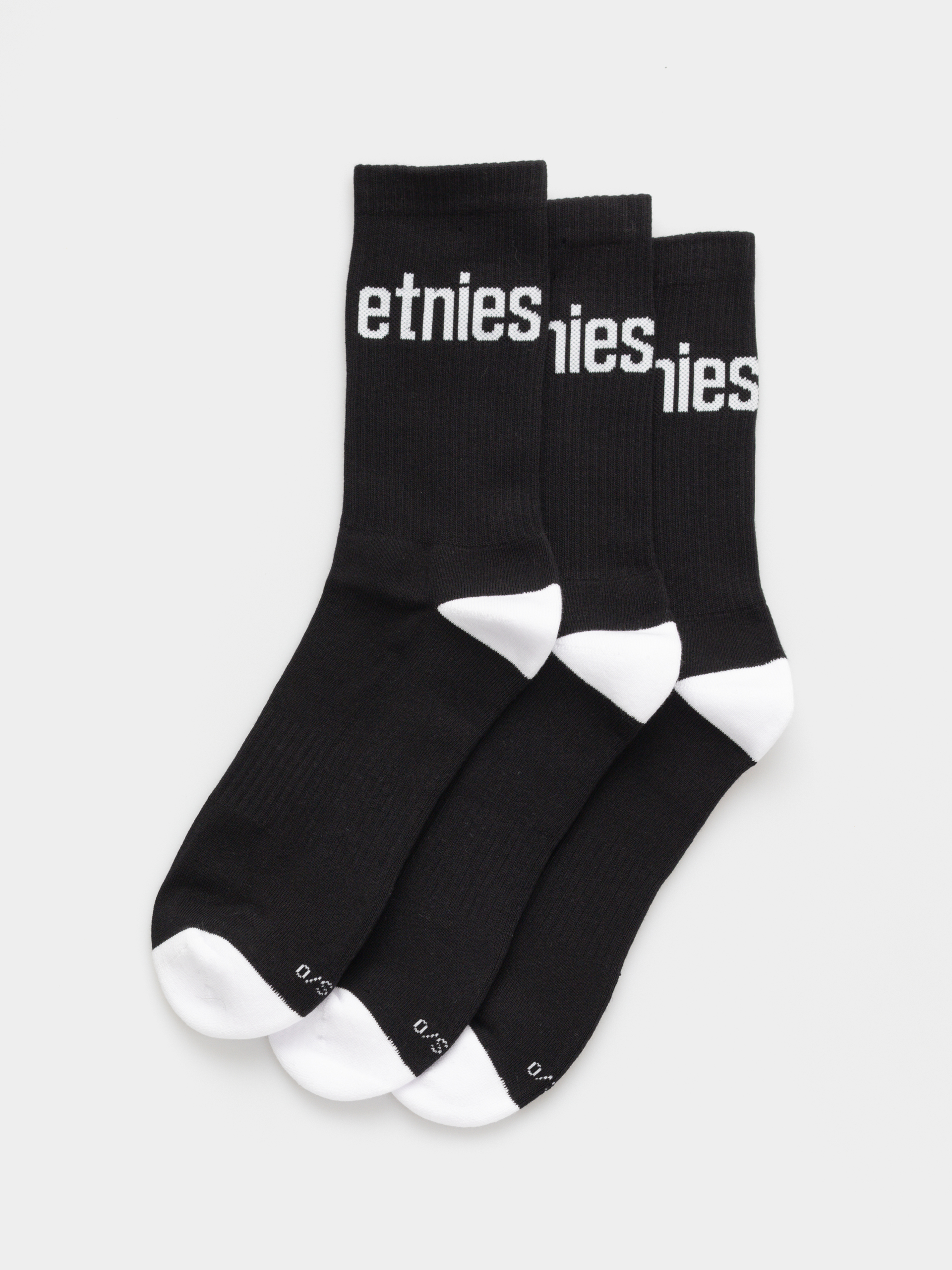 Skarpetki Etnies Wordmark Sock 3 Pack (black)