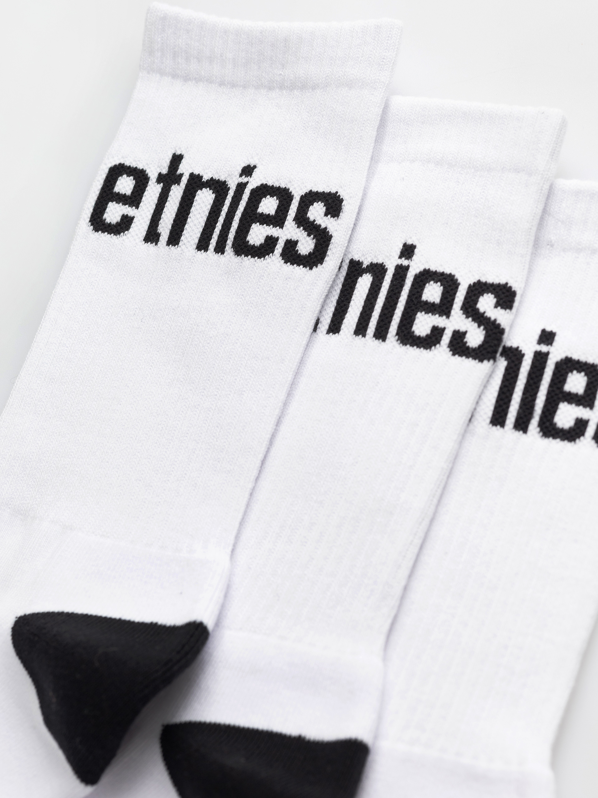 Skarpetki Etnies Wordmark Sock 3 Pack (white)
