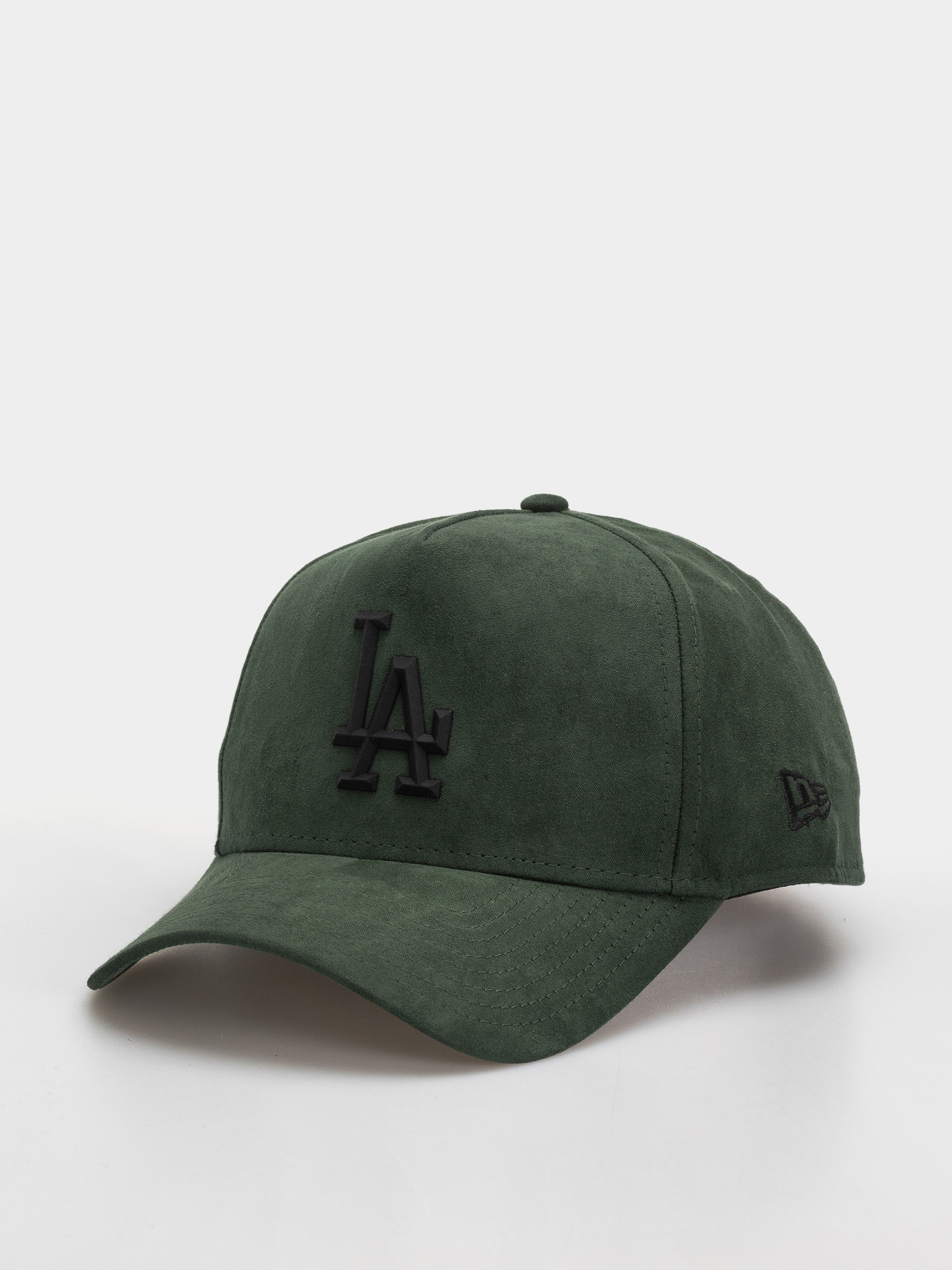 Czapka z daszkiem New Era Faux Suede E Frame La Dodgers (green)