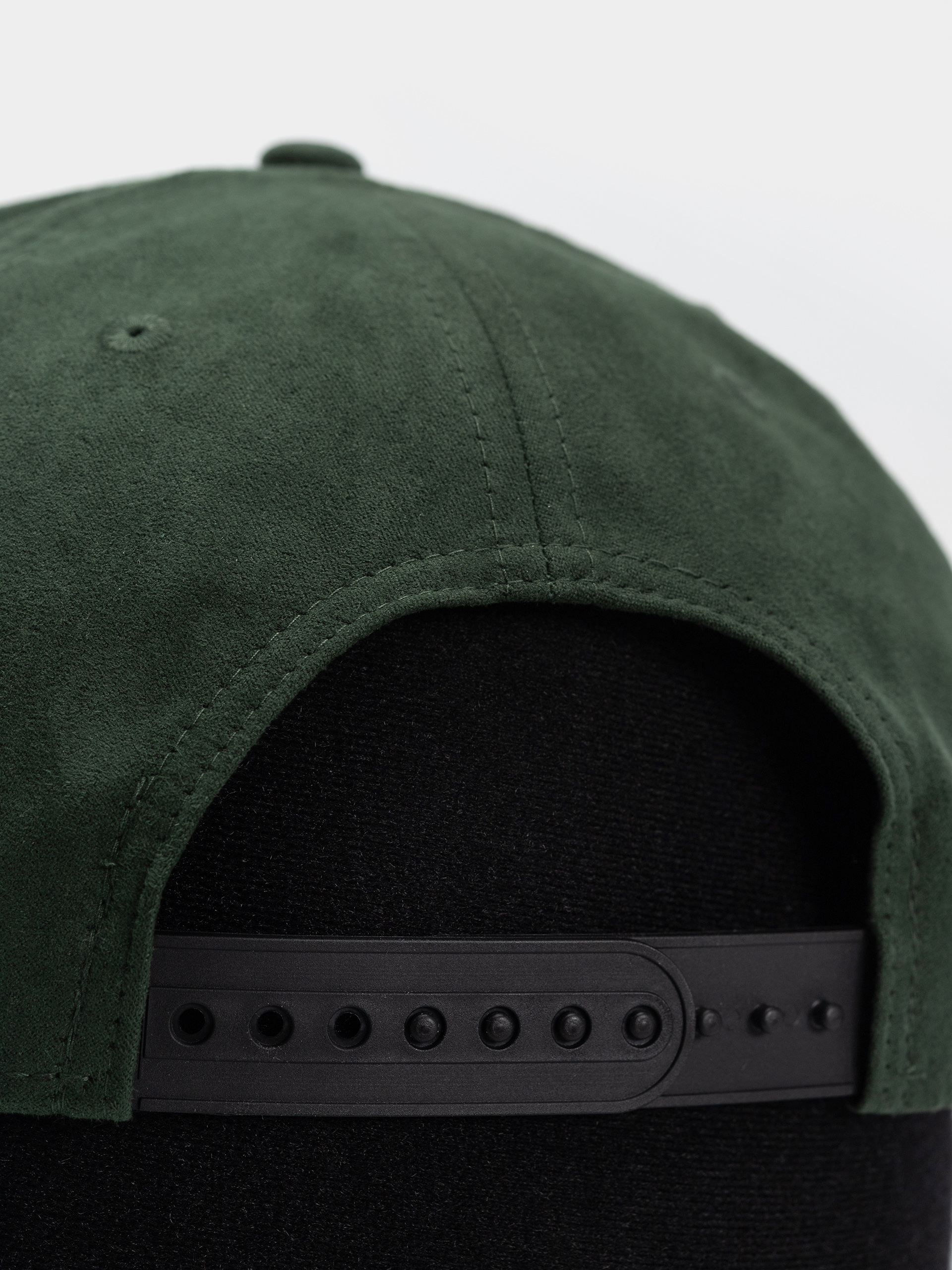 Czapka z daszkiem New Era Faux Suede E Frame La Dodgers (green)