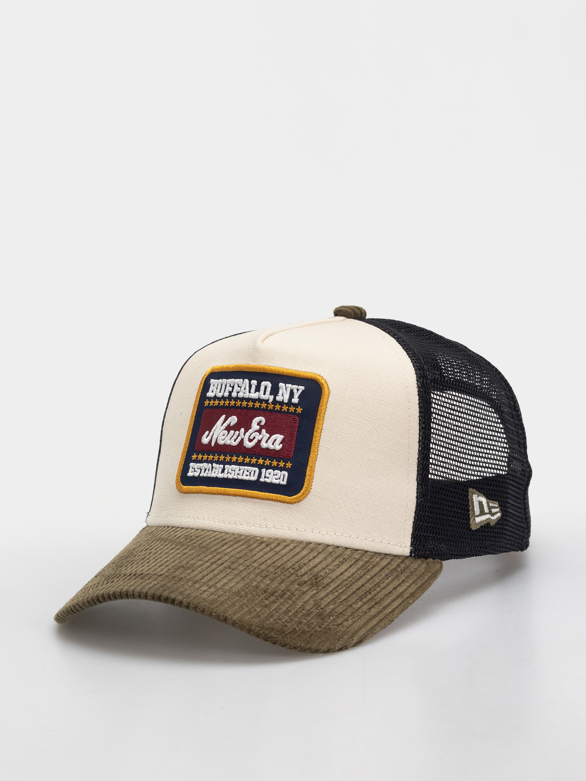 Czapka z daszkiem New Era Patch Cord Ef Trucker (green/cream)
