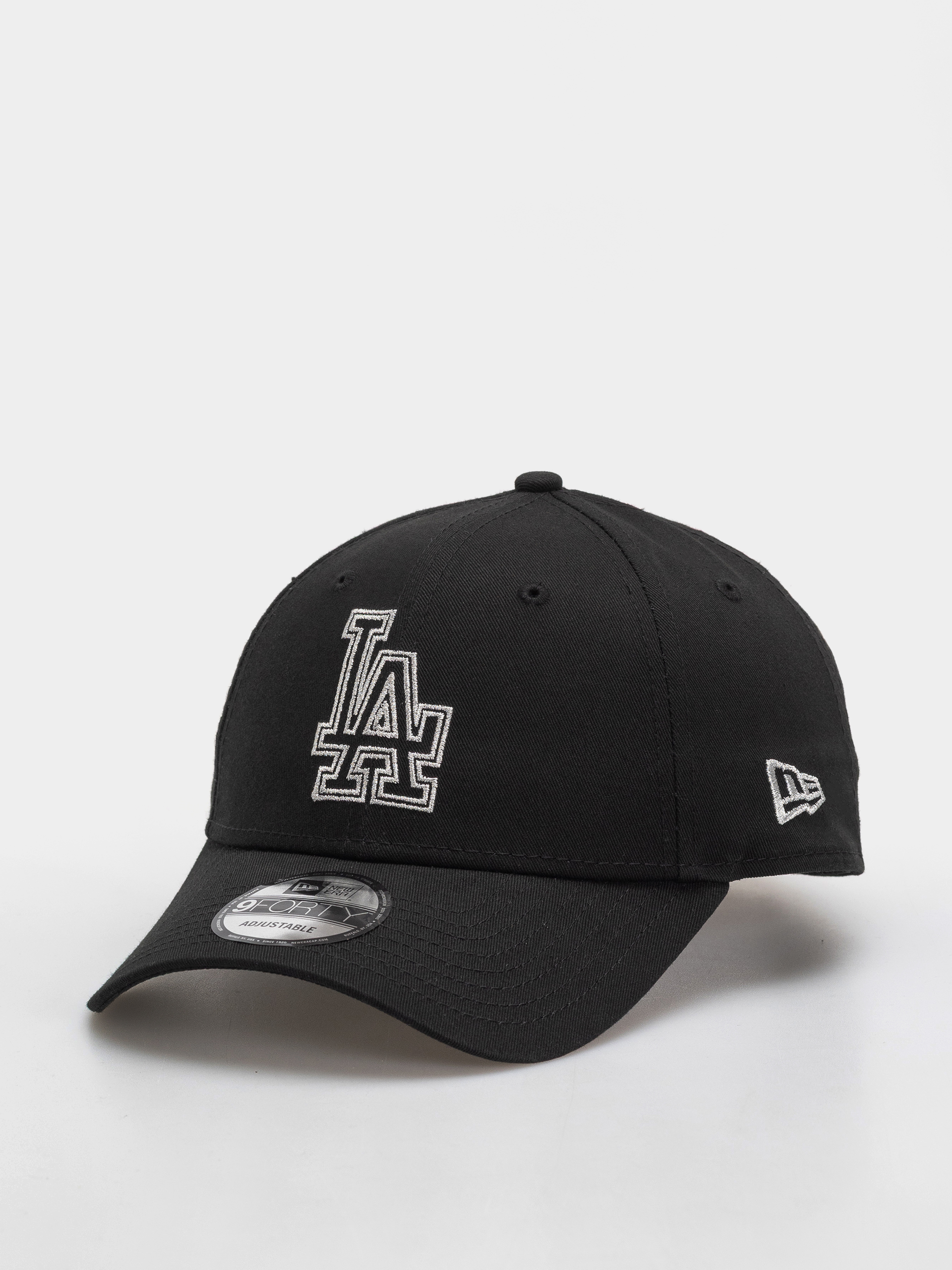 Czapka z daszkiem New Era Metallic Outline 9Forty Los Angeles Dodgers (black)