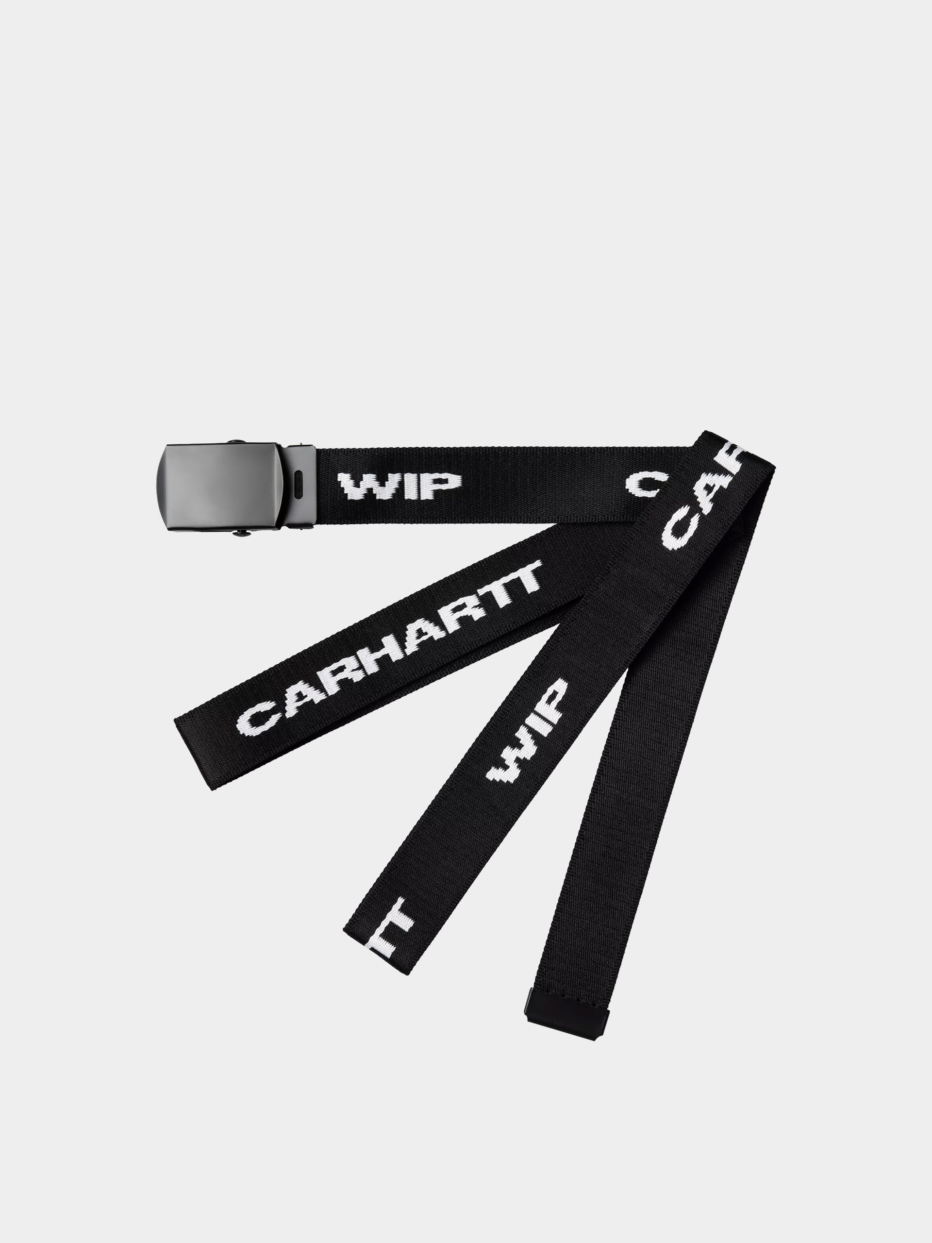 Pasek Carhartt WIP Chapter Script (black)