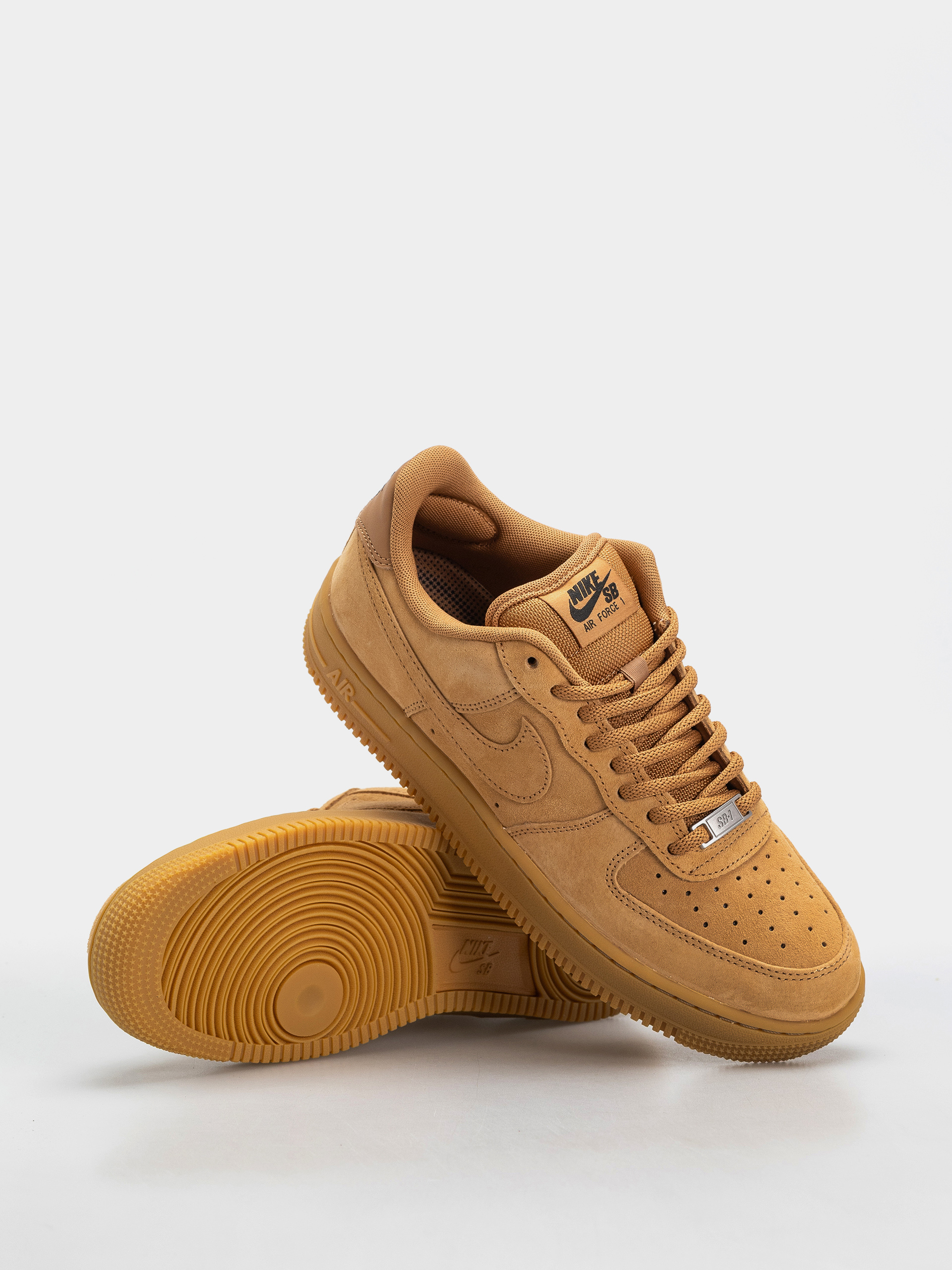 Buty Nike SB Air Force 1 (flax/flax/black/gum light brown)