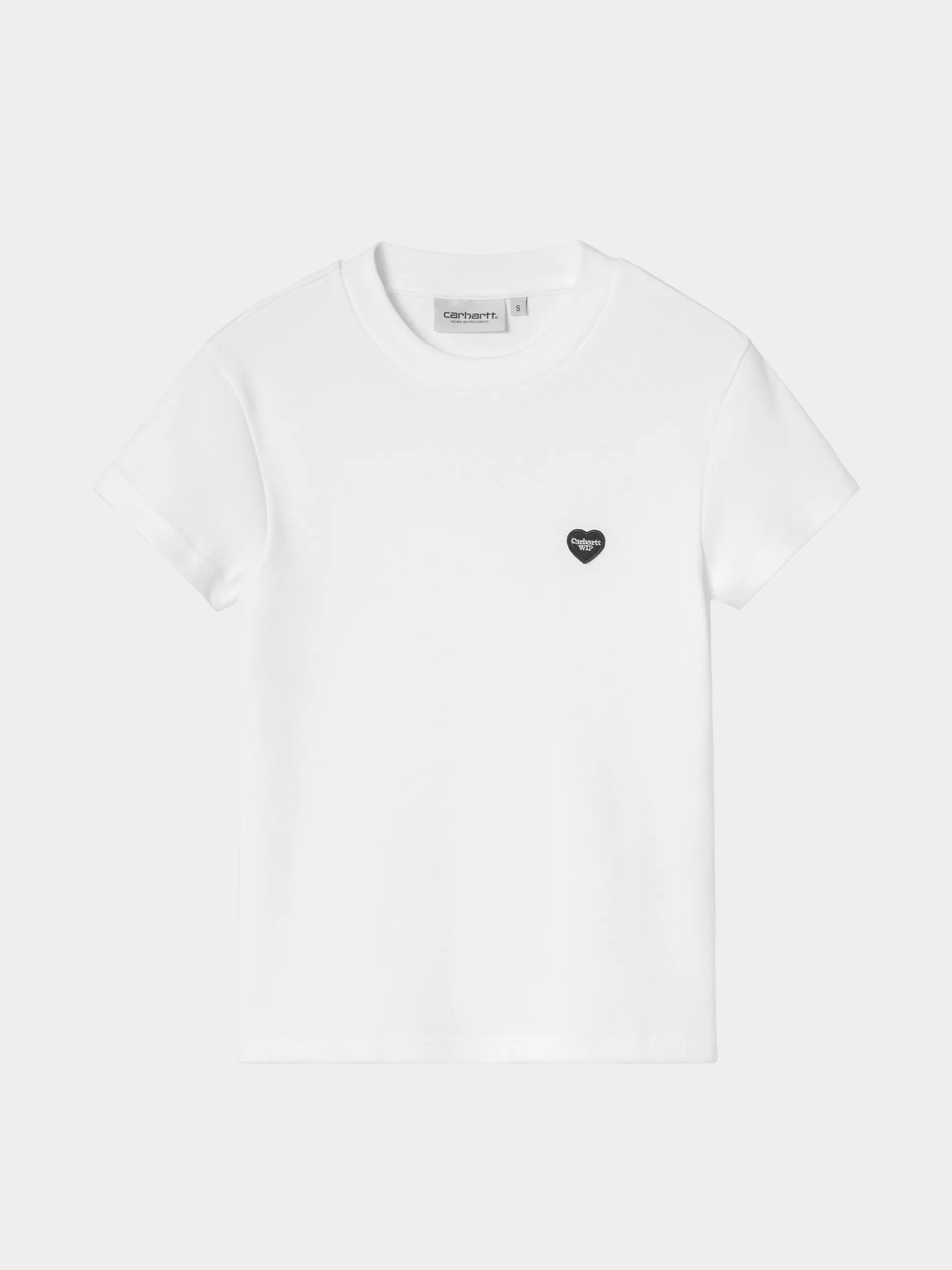 T-shirt Carhartt WIP Small Heart Patch Wmn (white/black)