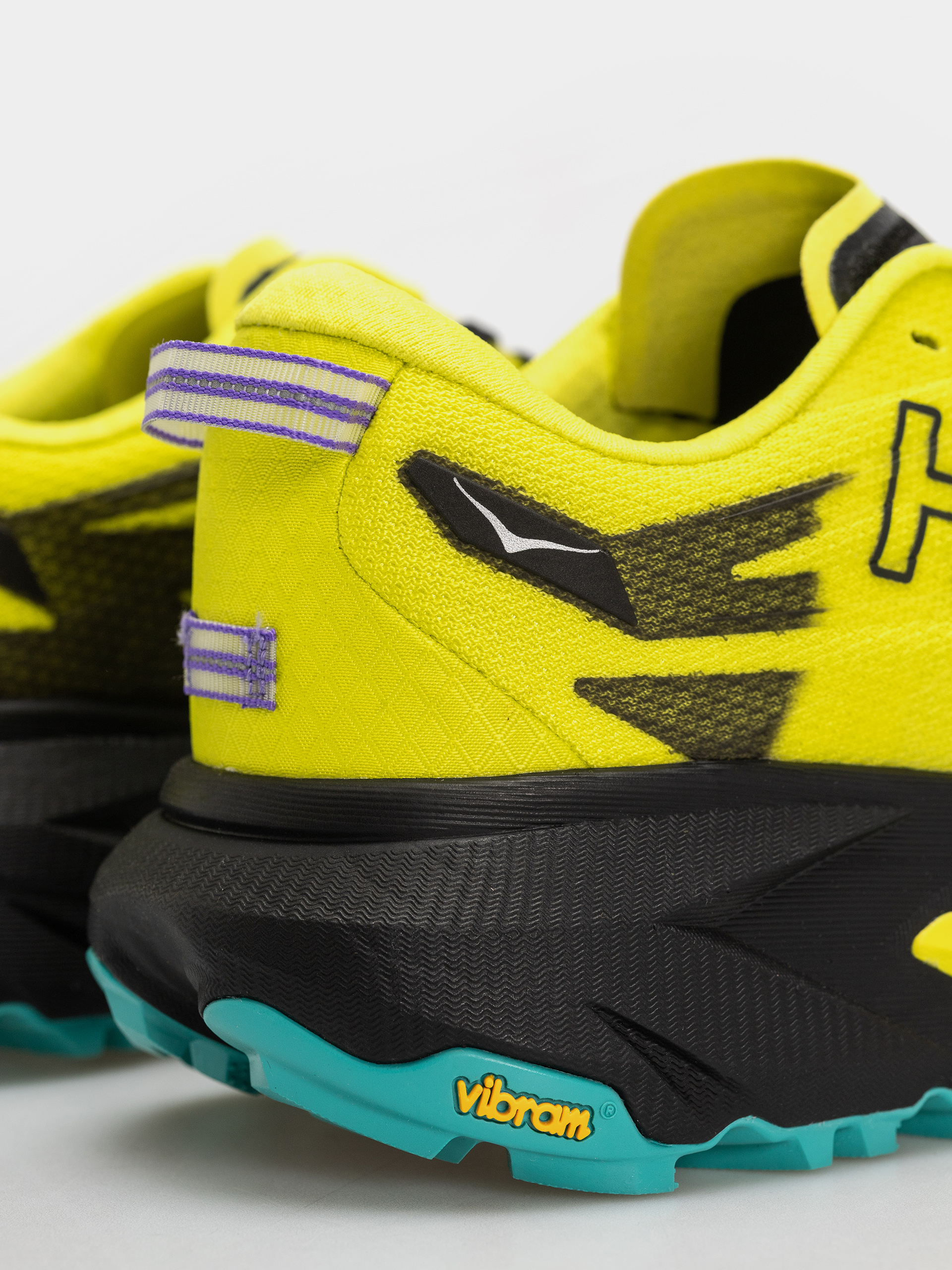 Buty Hoka Mafate 5 (black/hoka citrus)