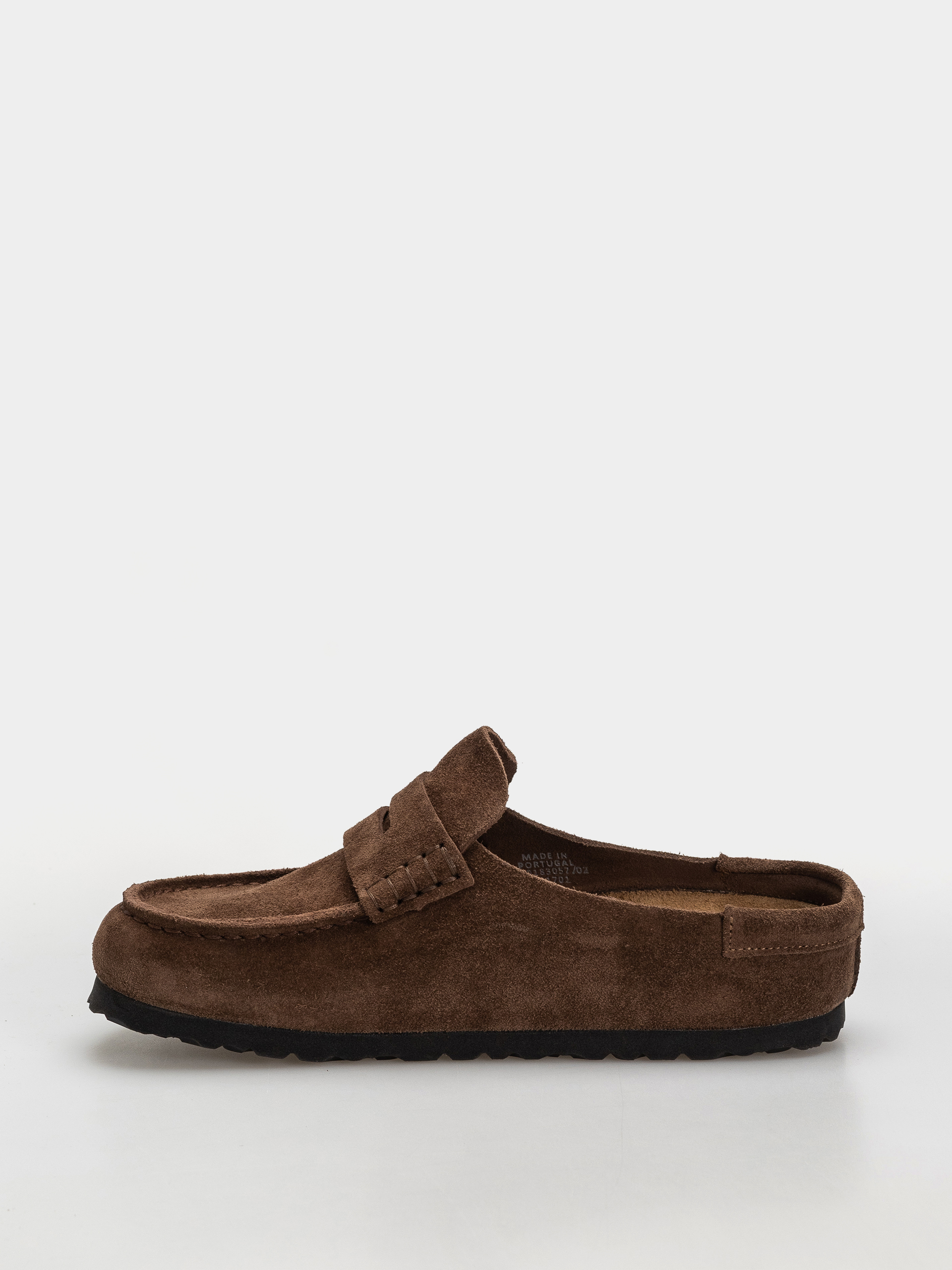 Klapki Birkenstock Naples Wrapped Suede Leather Narrow (carafe)