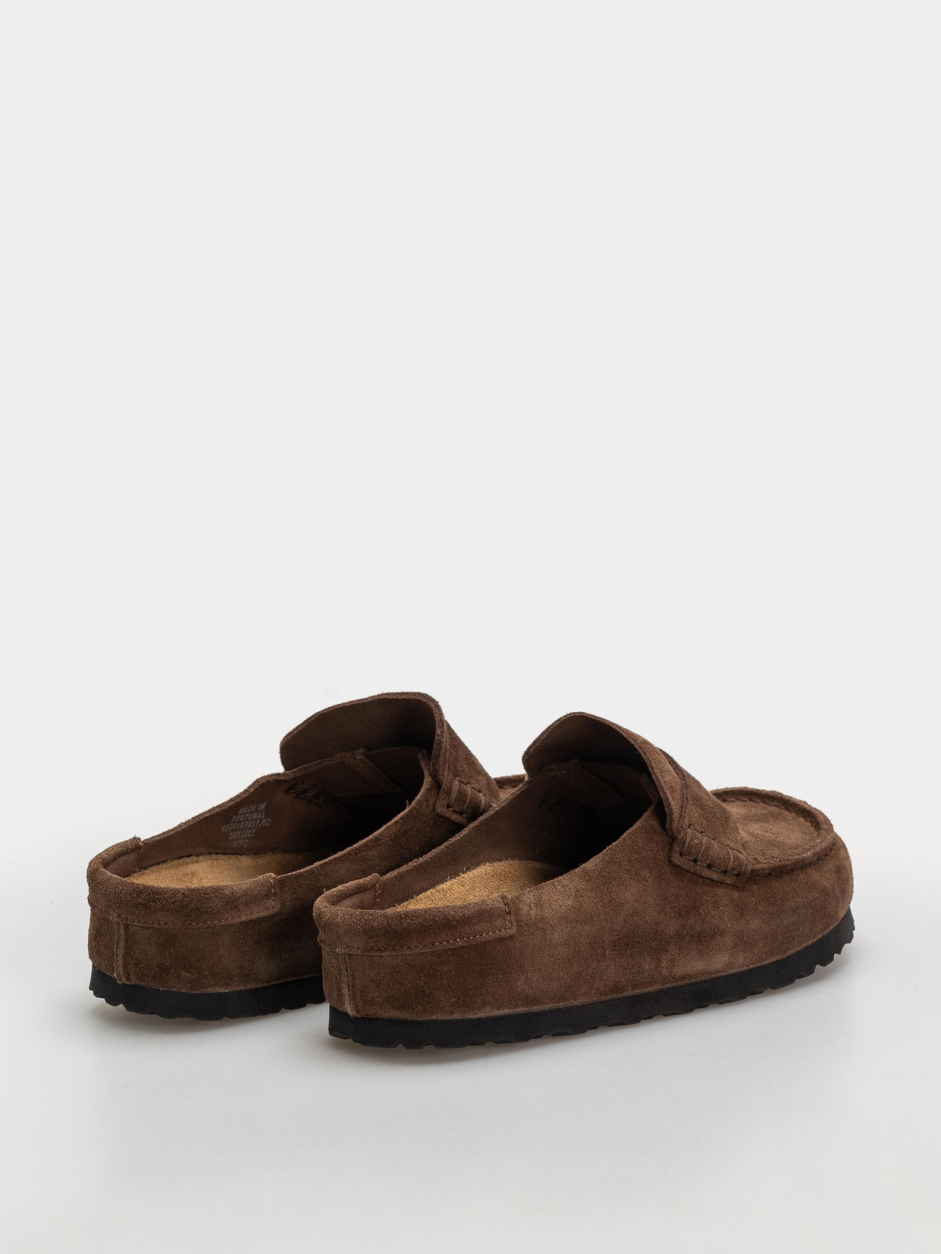 Klapki Birkenstock Naples Wrapped Suede Leather Narrow (carafe)