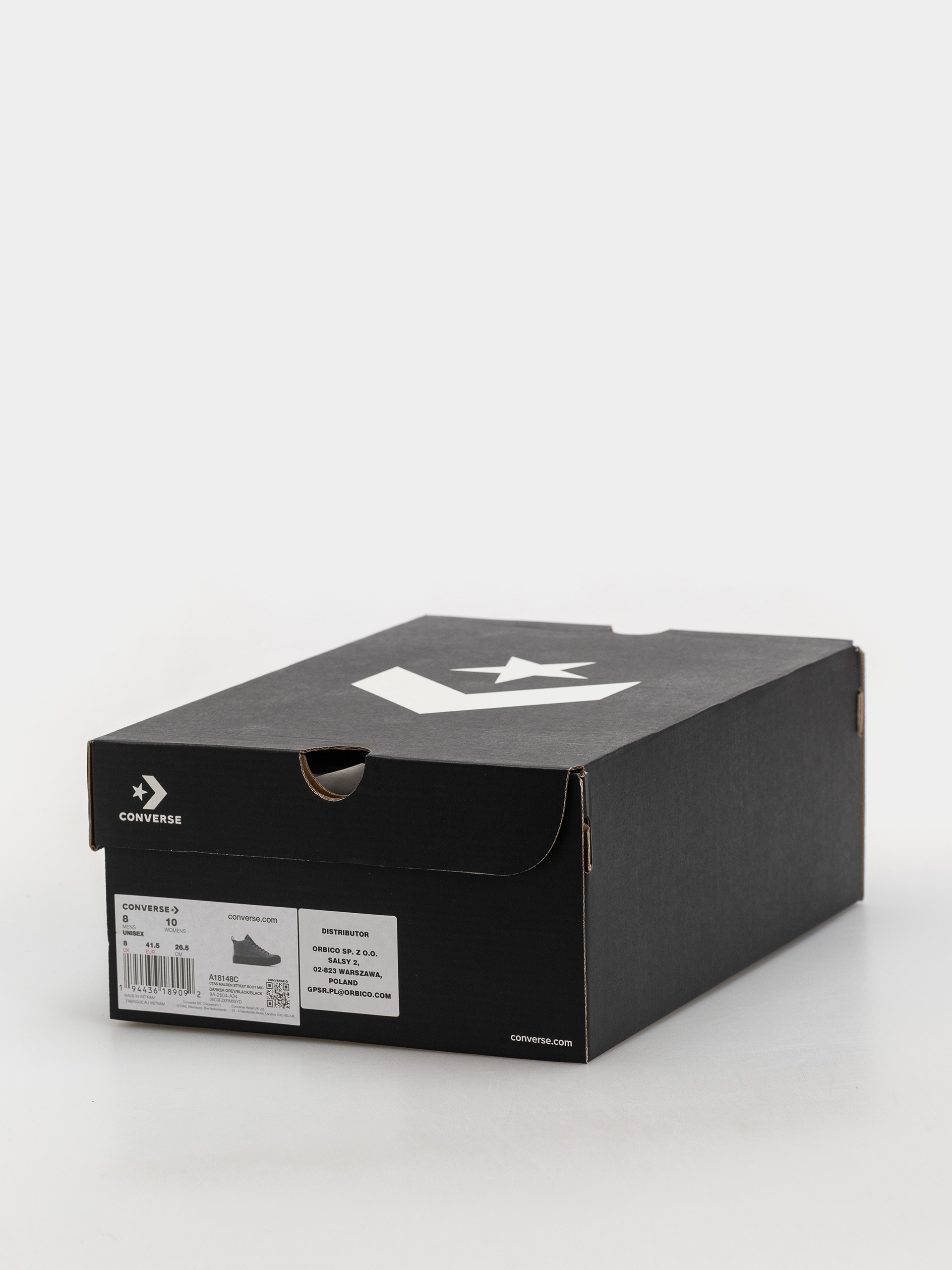 Buty Converse Chuck Taylor All Star Malden Street Boot Mid (dark grey)
