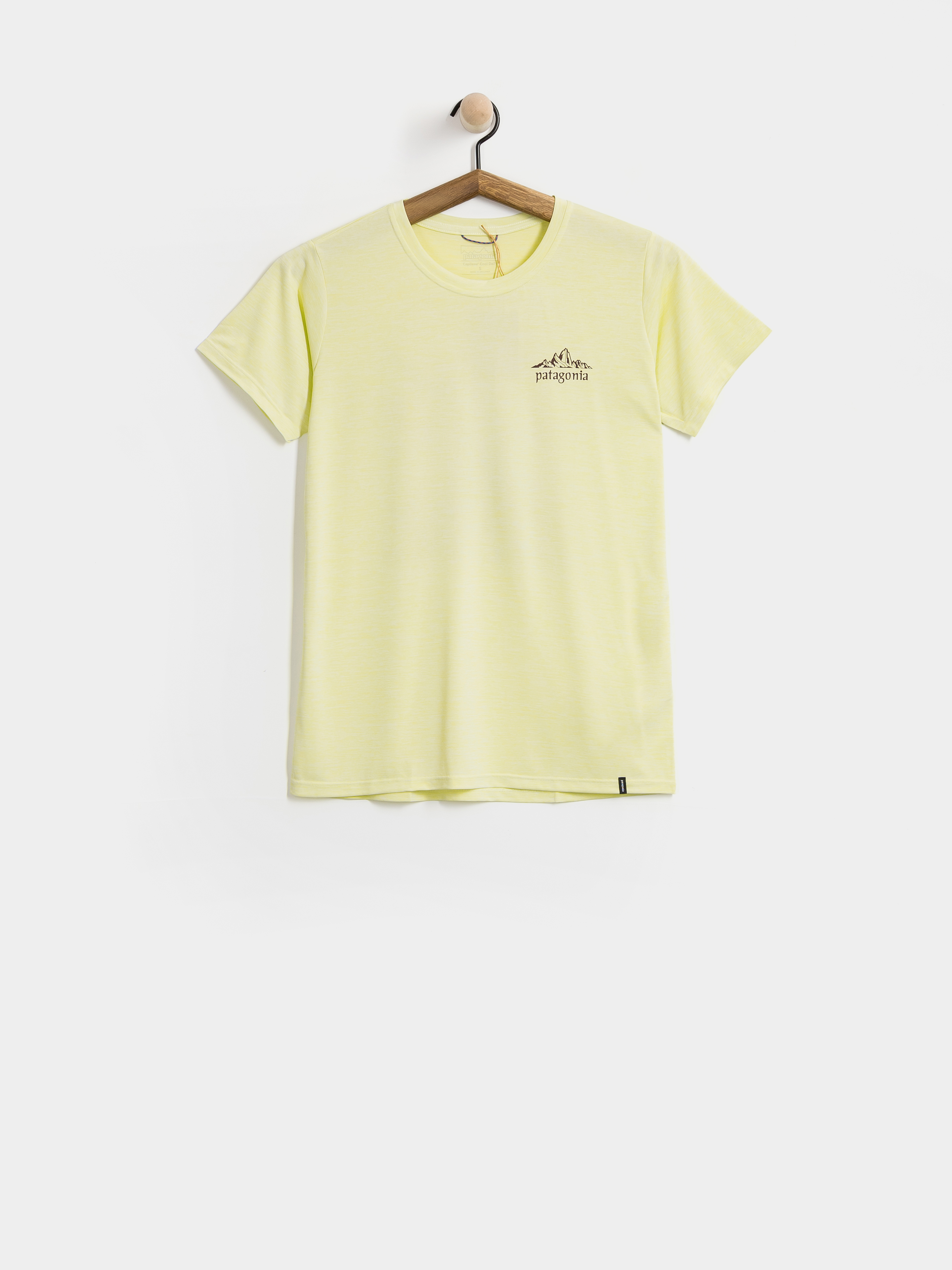 T-shirt Patagonia Cap Cool Daily Cloud Crag Wmn (vellum green)