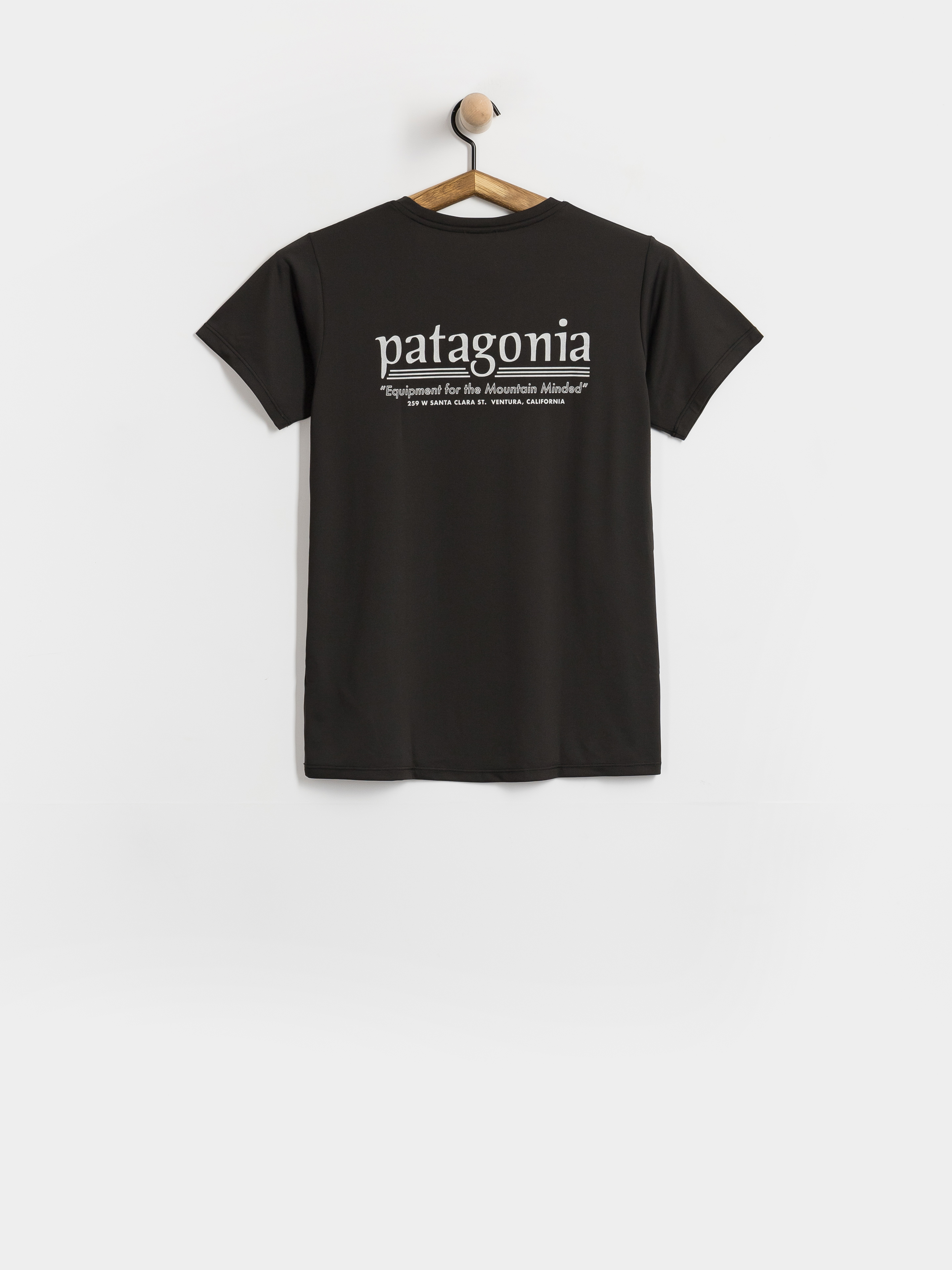 T-shirt Patagonia Cap Cool Daily Hut Tripper Wmn (black)